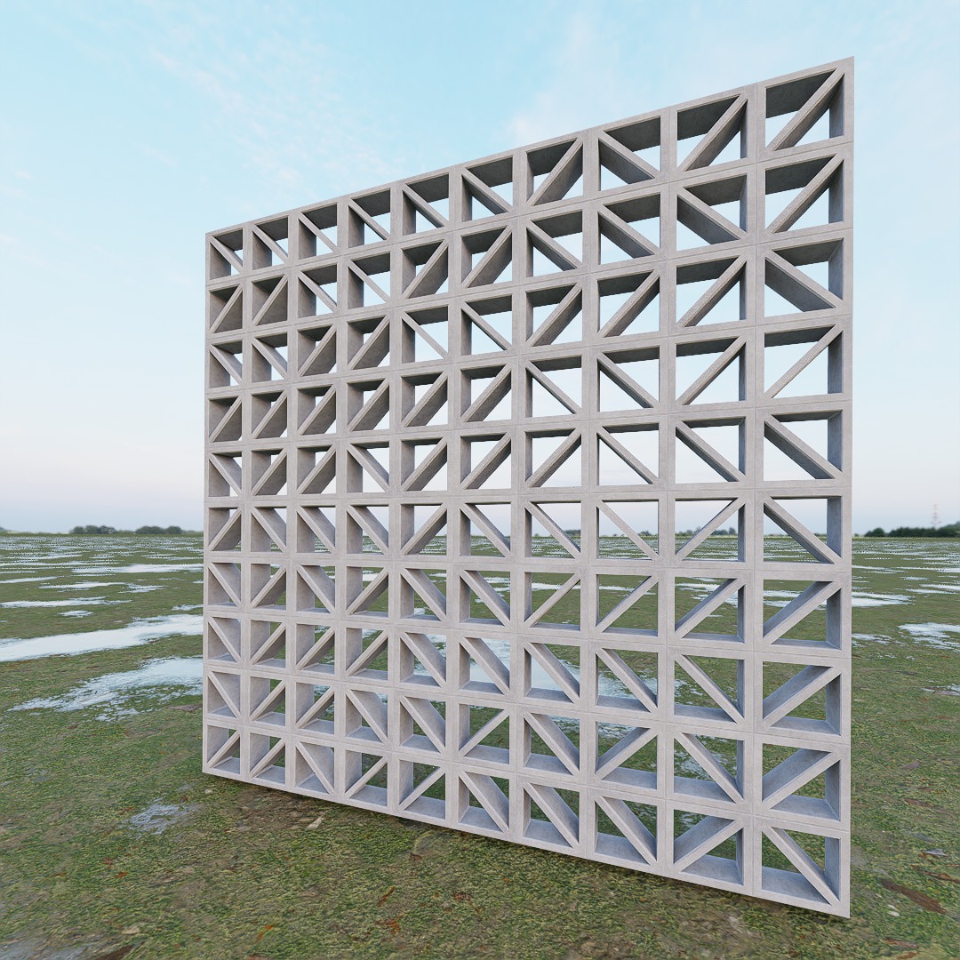 CONCRETE ROSTER PACK 01 3D model_4