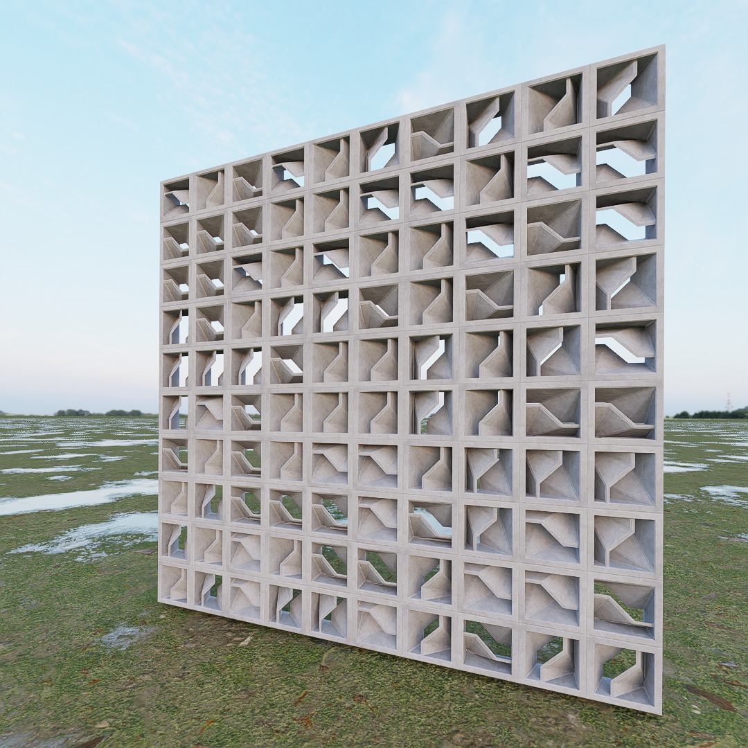 CONCRETE ROSTER PACK 01 3D model_13