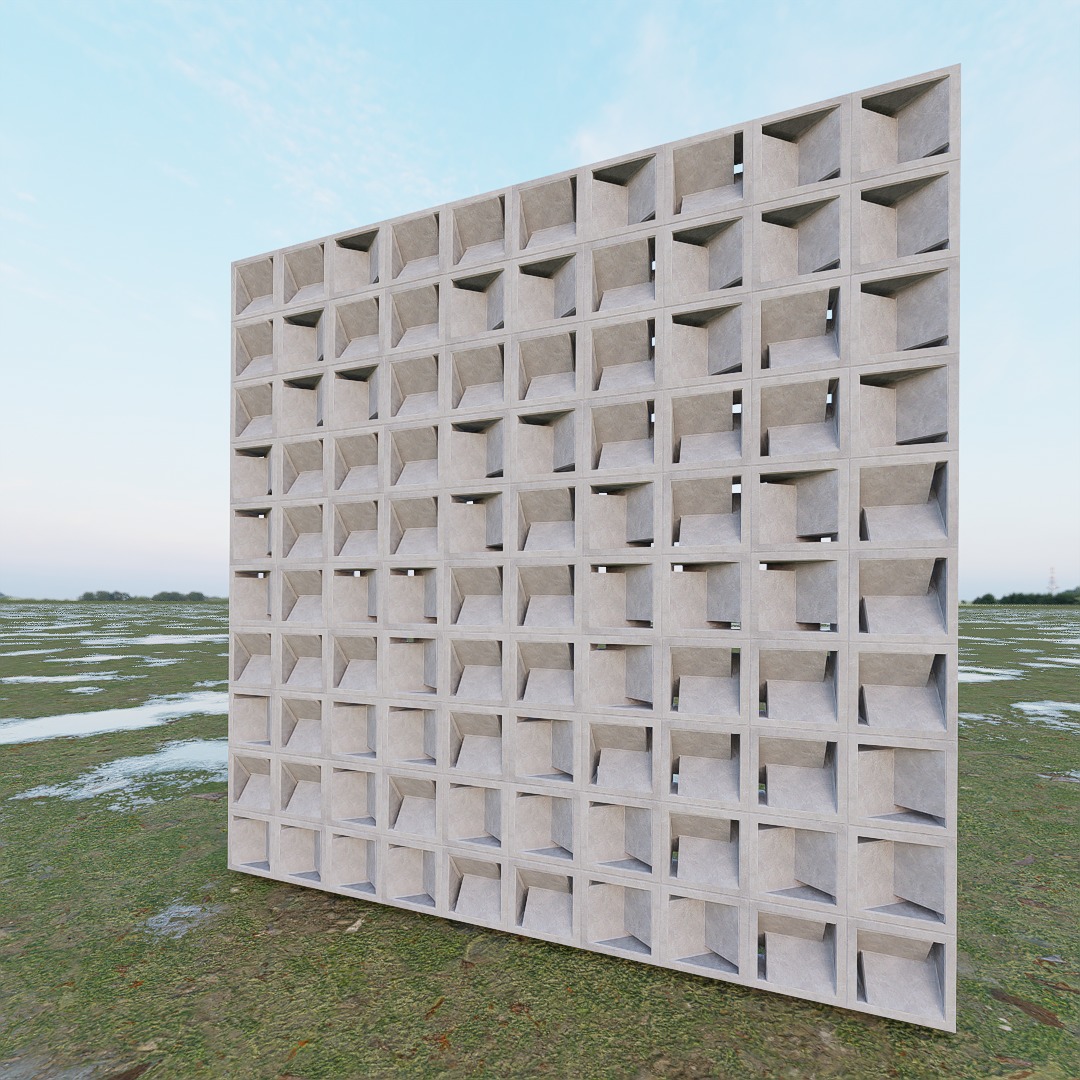 CONCRETE ROSTER PACK 01 3D model_7