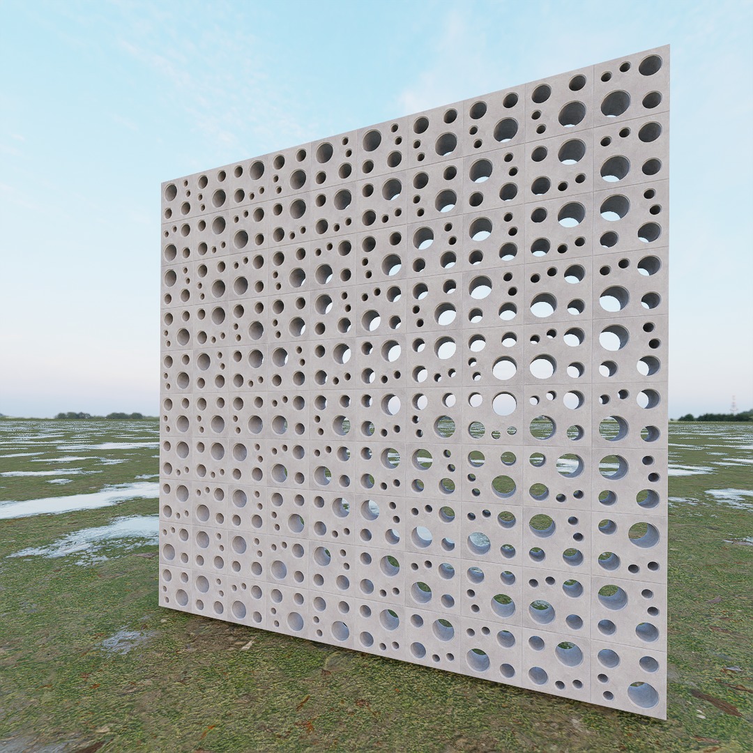 CONCRETE ROSTER PACK 01 3D model_3