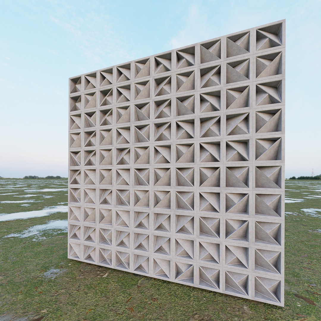 CONCRETE ROSTER PACK 01 3D model_5