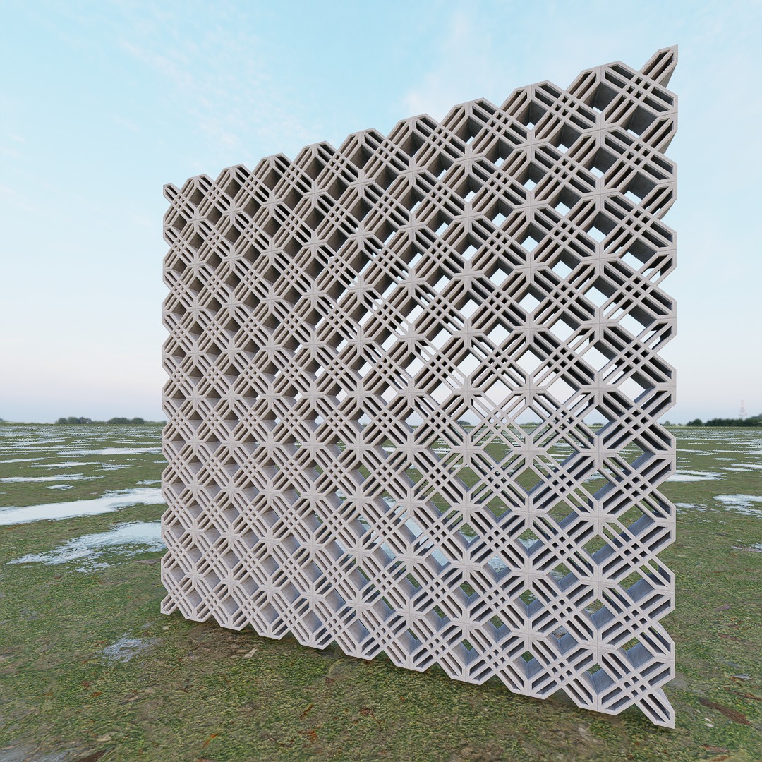 CONCRETE ROSTER PACK 01 3D model_12