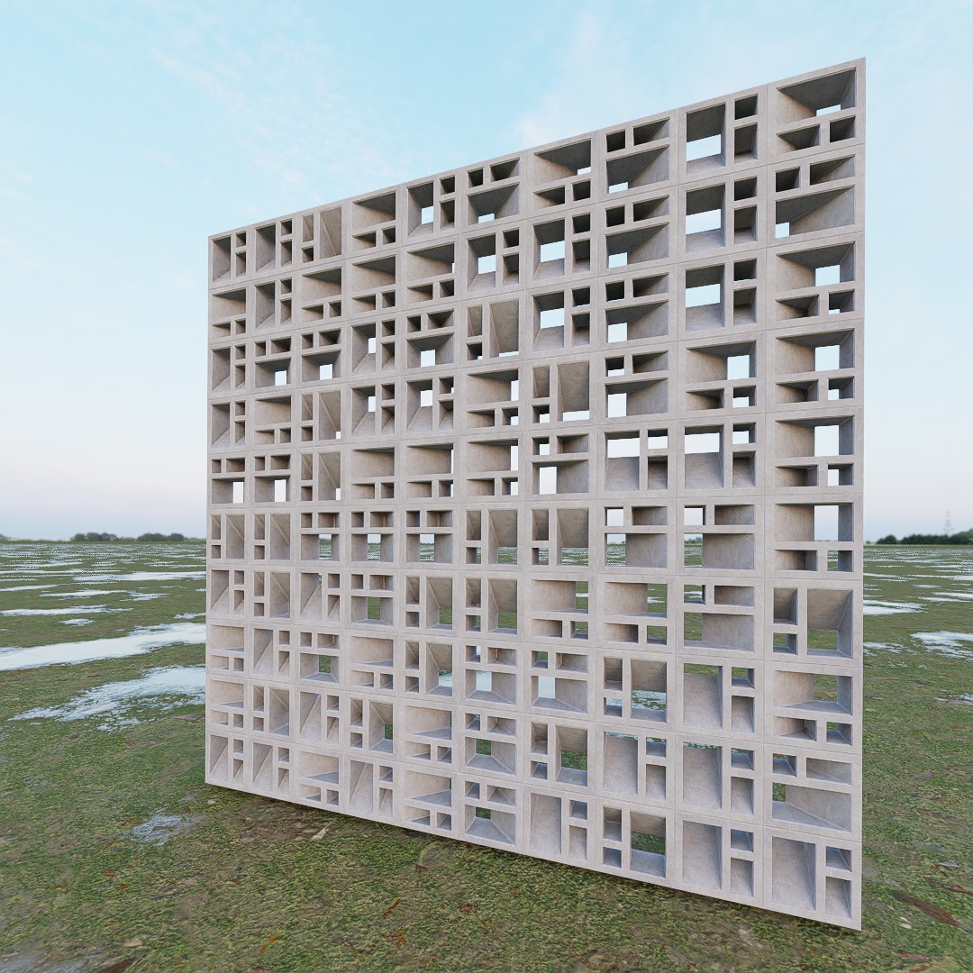 CONCRETE ROSTER PACK 01 3D model_9