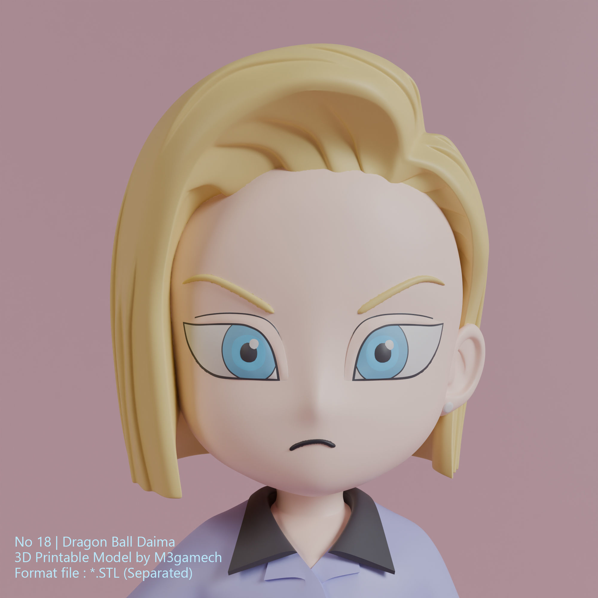 No 18 Dragon Ball Daima 3D print model_1