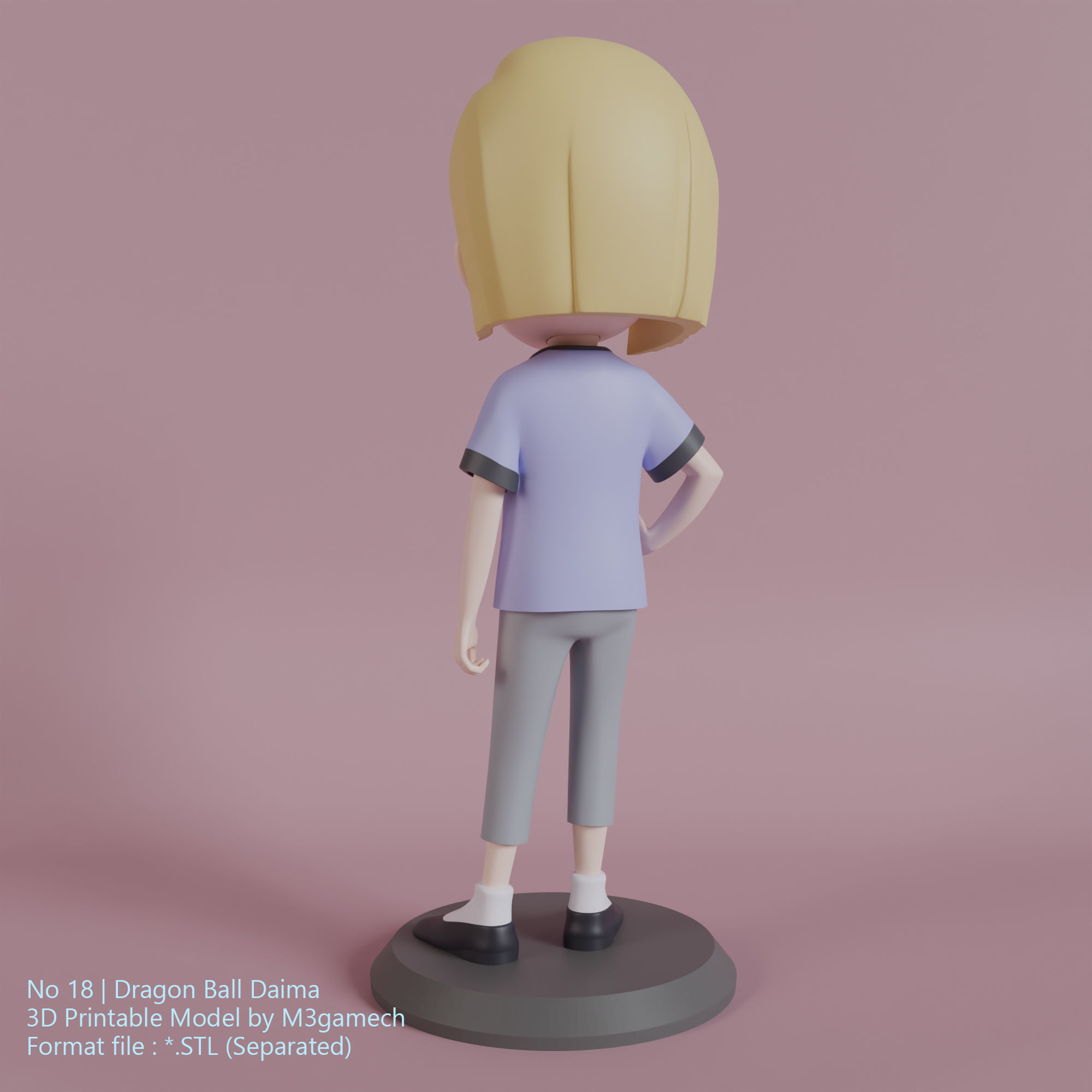 No 18 Dragon Ball Daima 3D print model_5