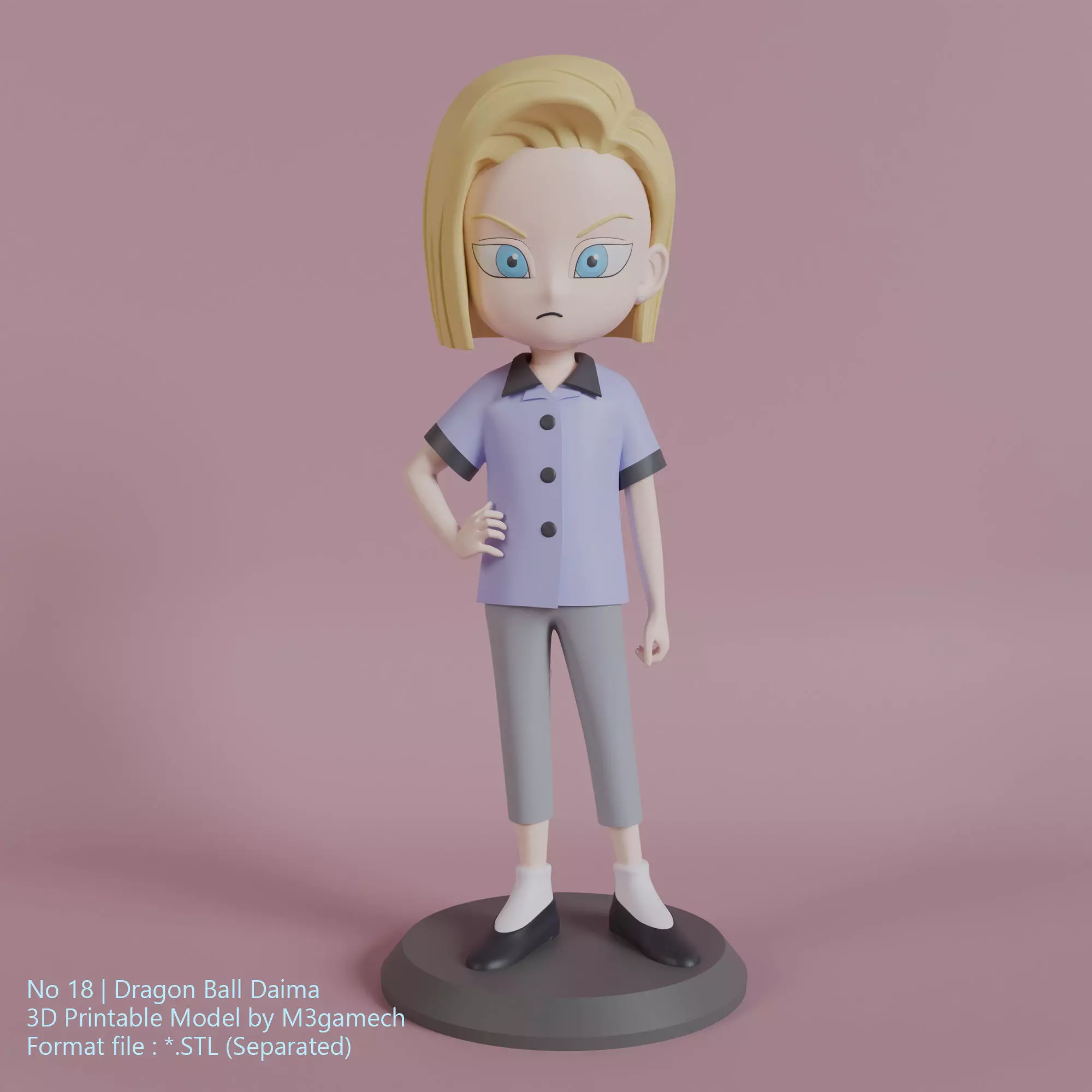 No 18 Dragon Ball Daima 3D print model_0