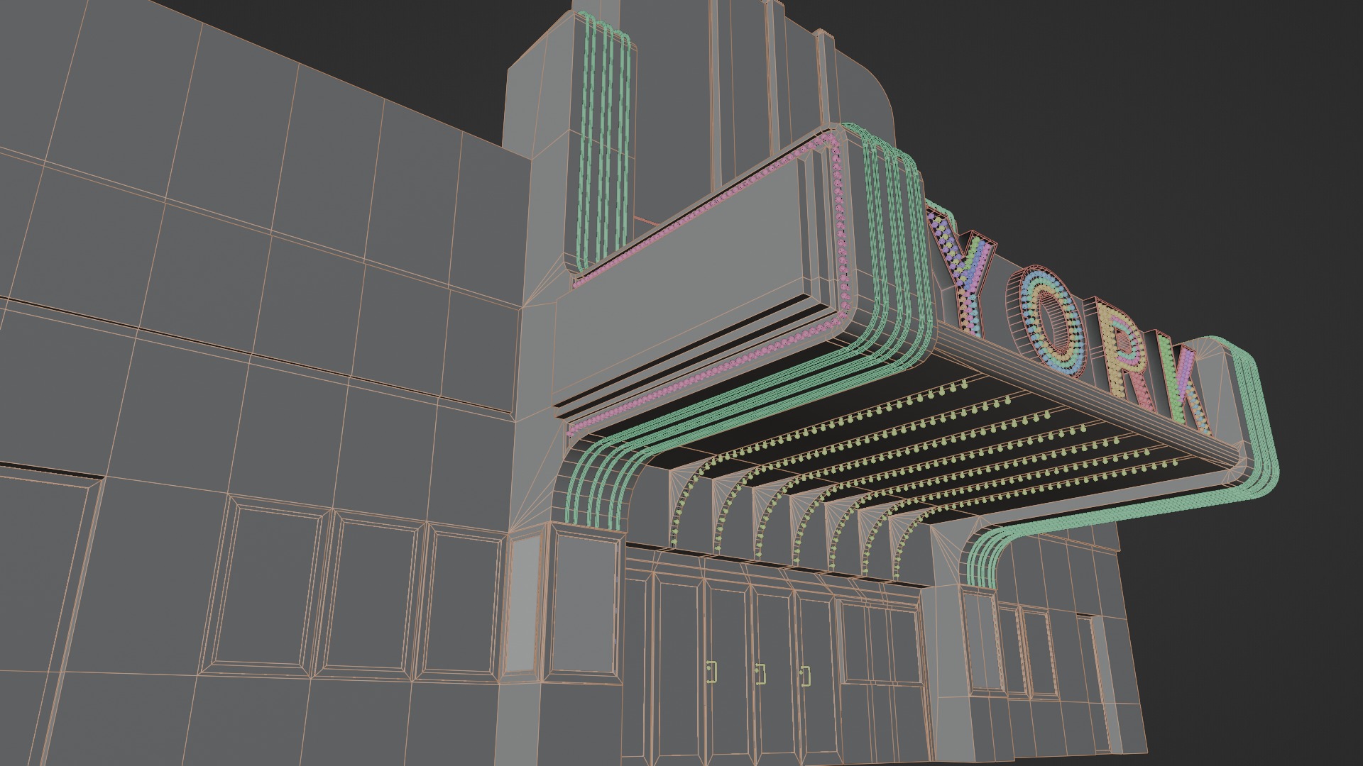 Classic Cinemas York 3D model_13