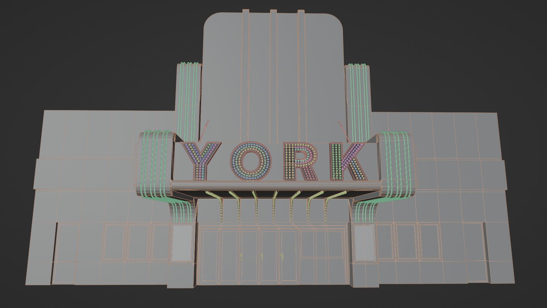 Classic Cinemas York 3D model_17