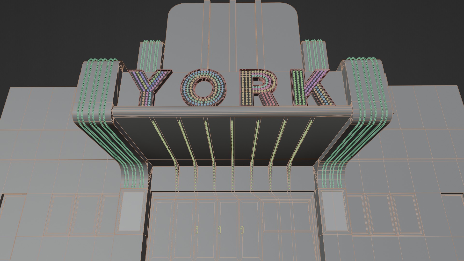 Classic Cinemas York 3D model_12