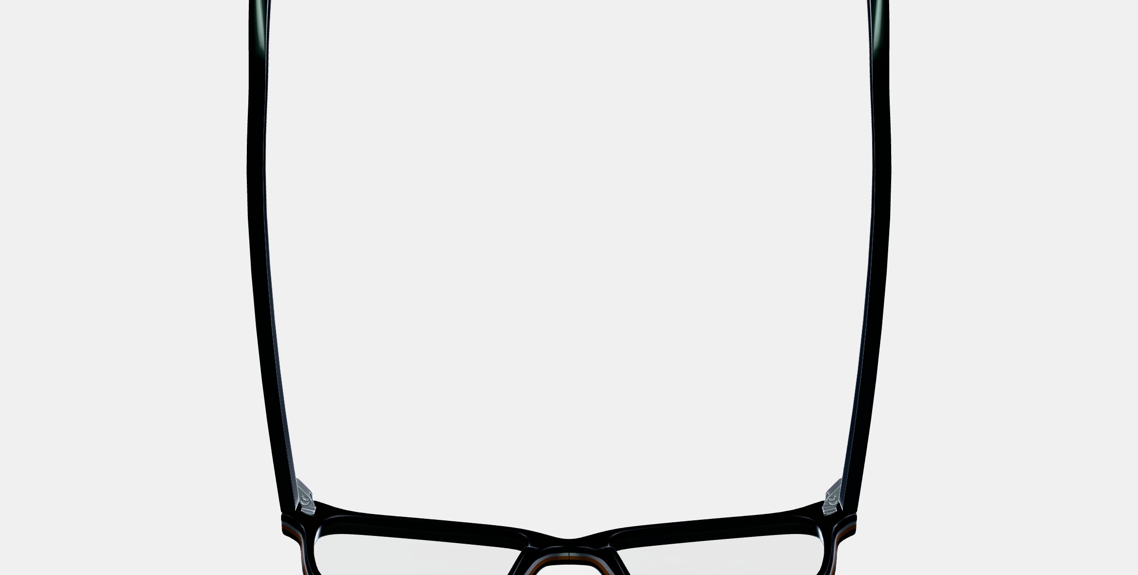 Brady Eyeglasses in Black Matte Eclipse 3D model_7