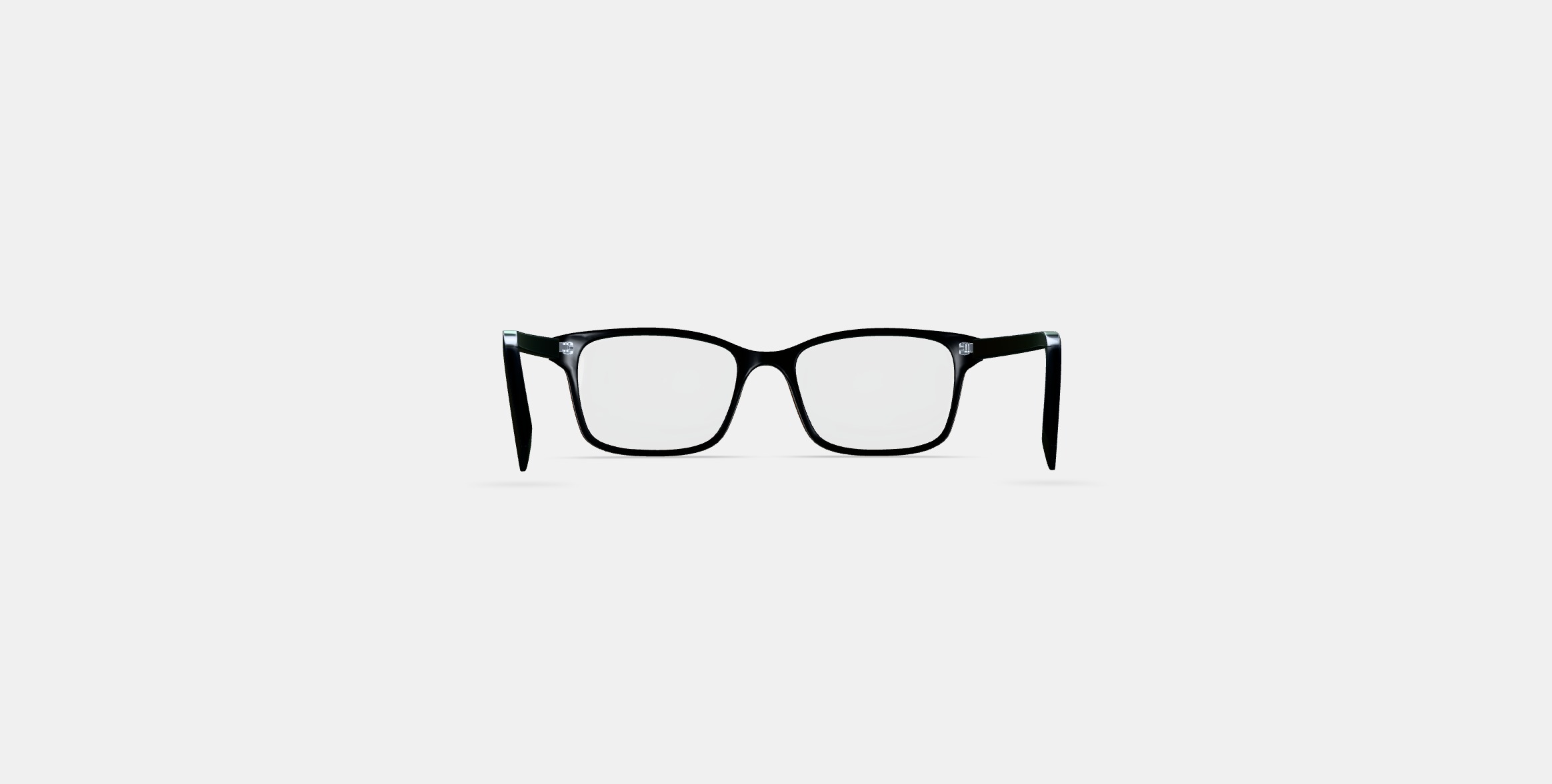 Brady Eyeglasses in Black Matte Eclipse 3D model_14