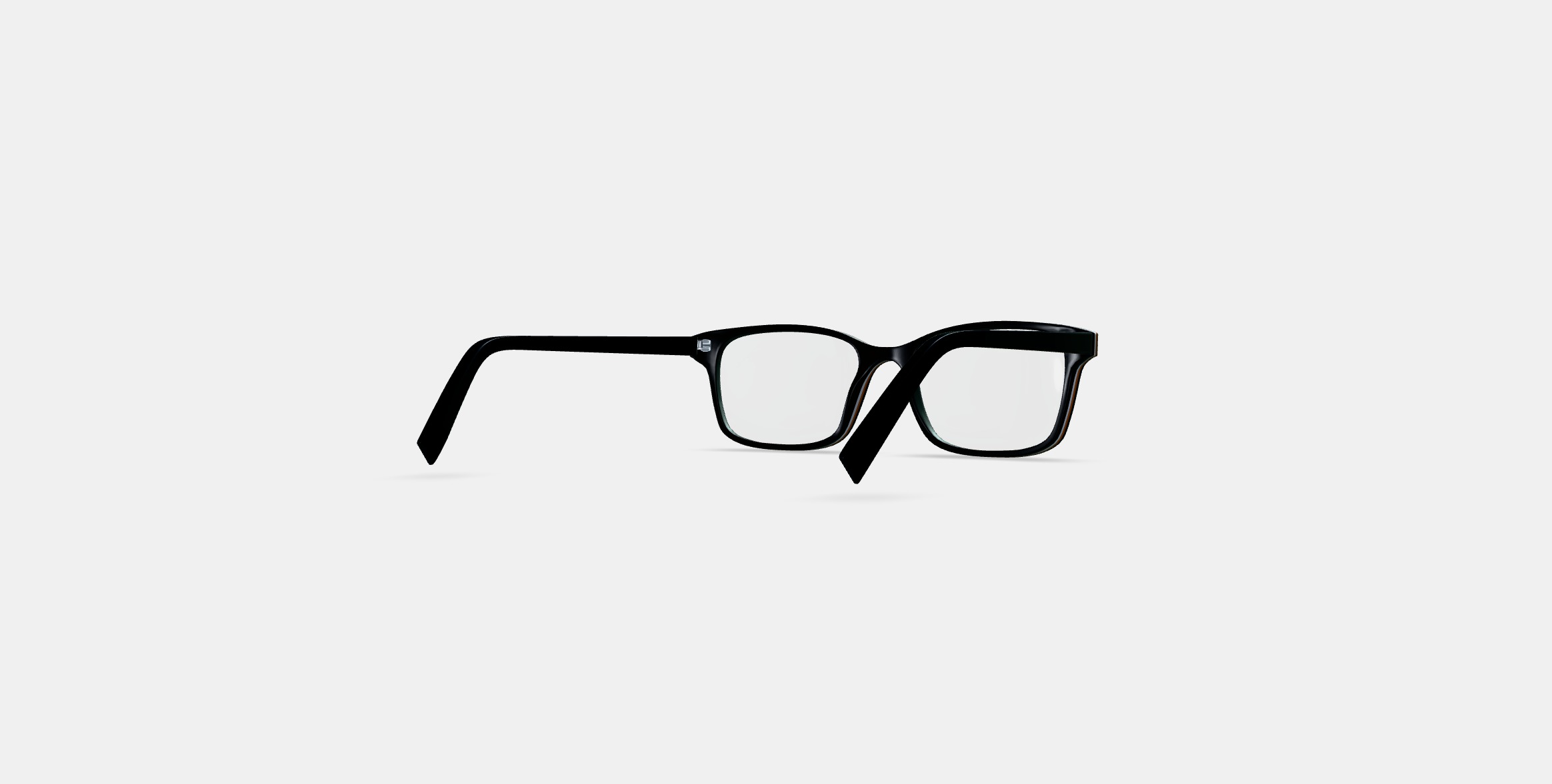 Brady Eyeglasses in Black Matte Eclipse 3D model_5