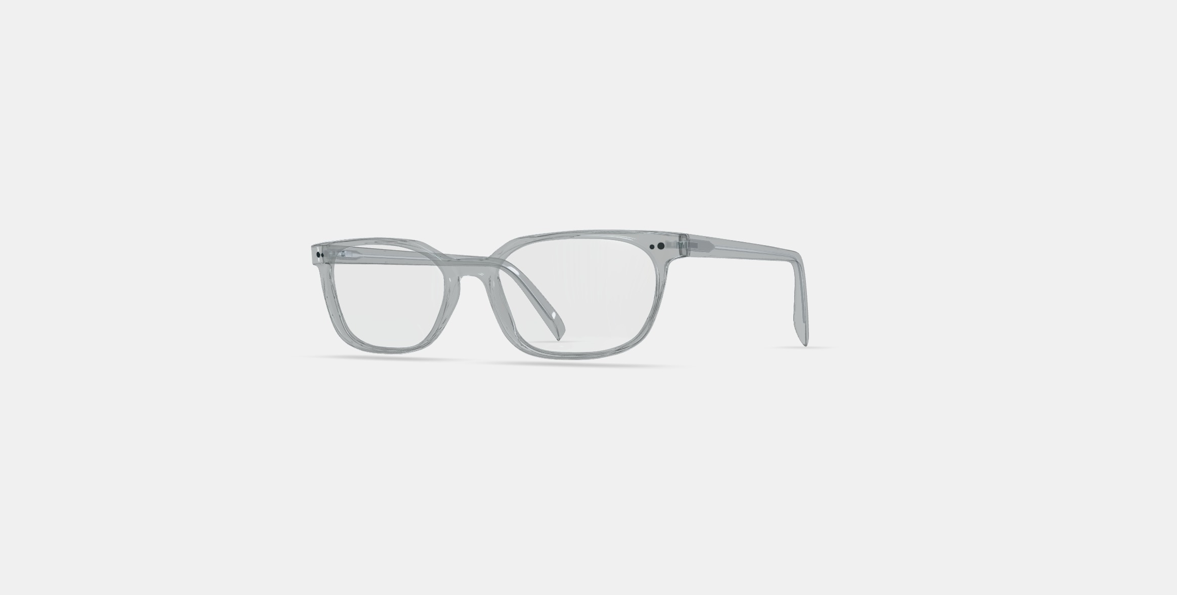 Lawrence Eyeglasses in Sea Glass Grey 3D model_12