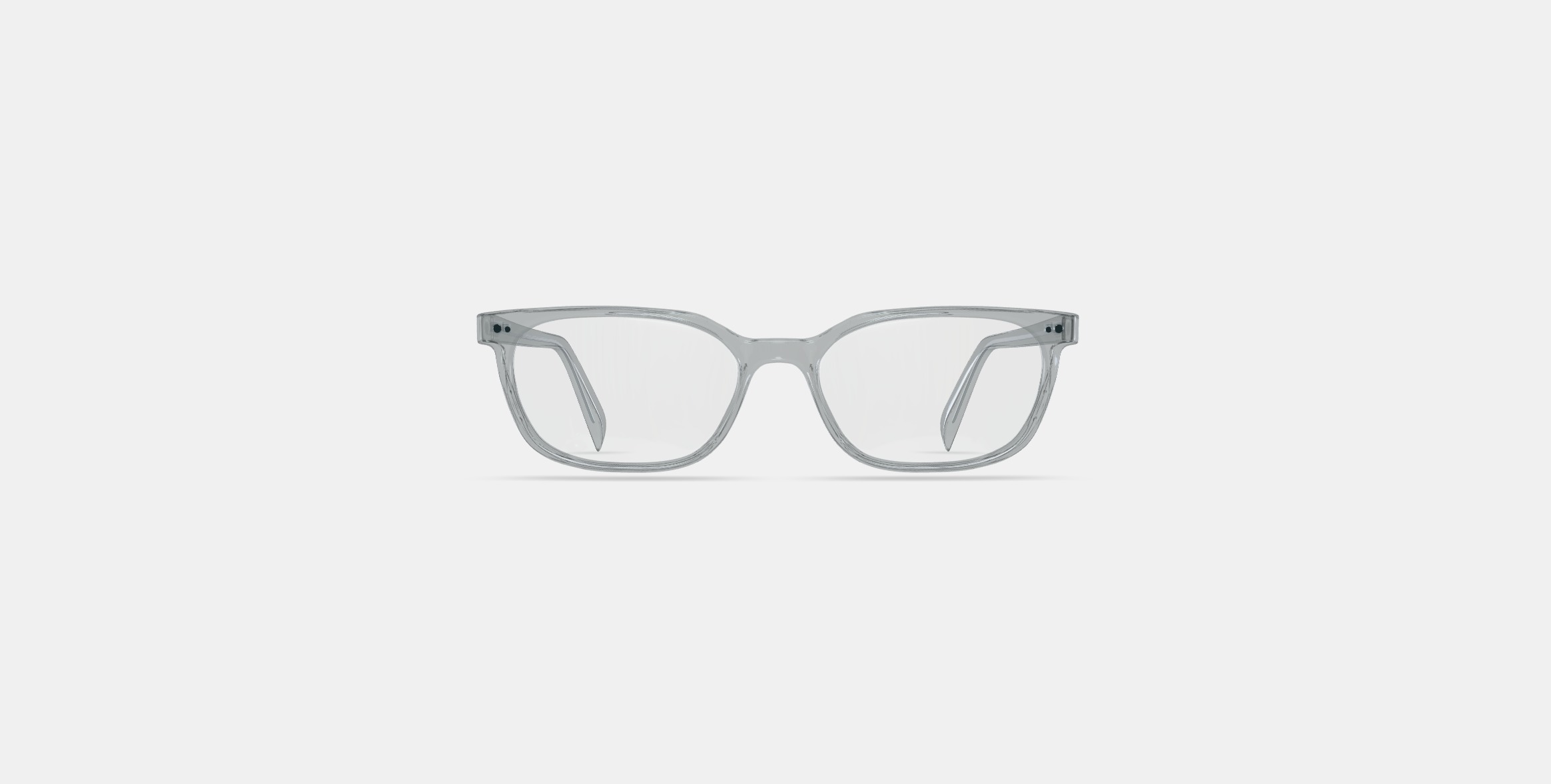 Lawrence Eyeglasses in Sea Glass Grey 3D model_10