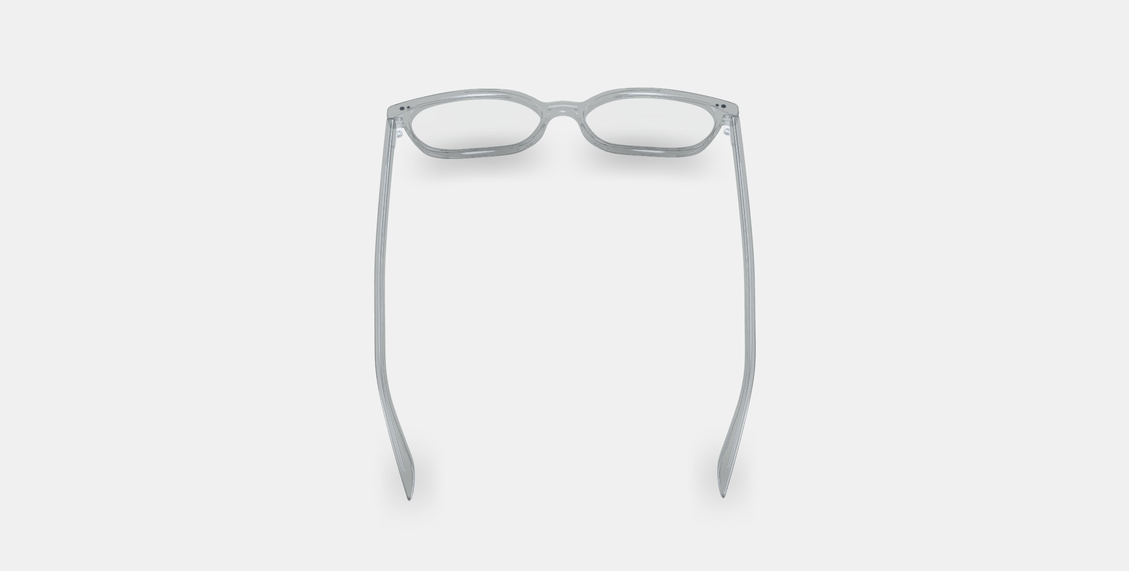 Lawrence Eyeglasses in Sea Glass Grey 3D model_3