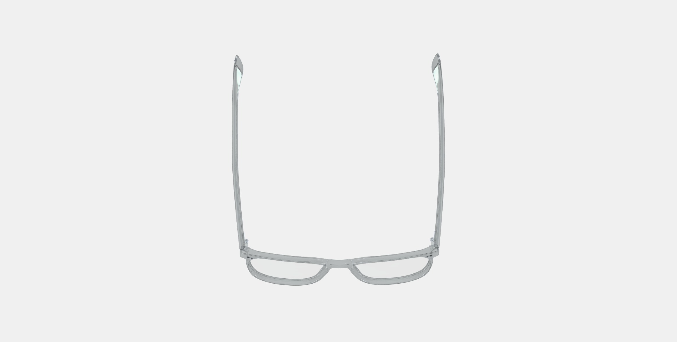 Lawrence Eyeglasses in Sea Glass Grey 3D model_6