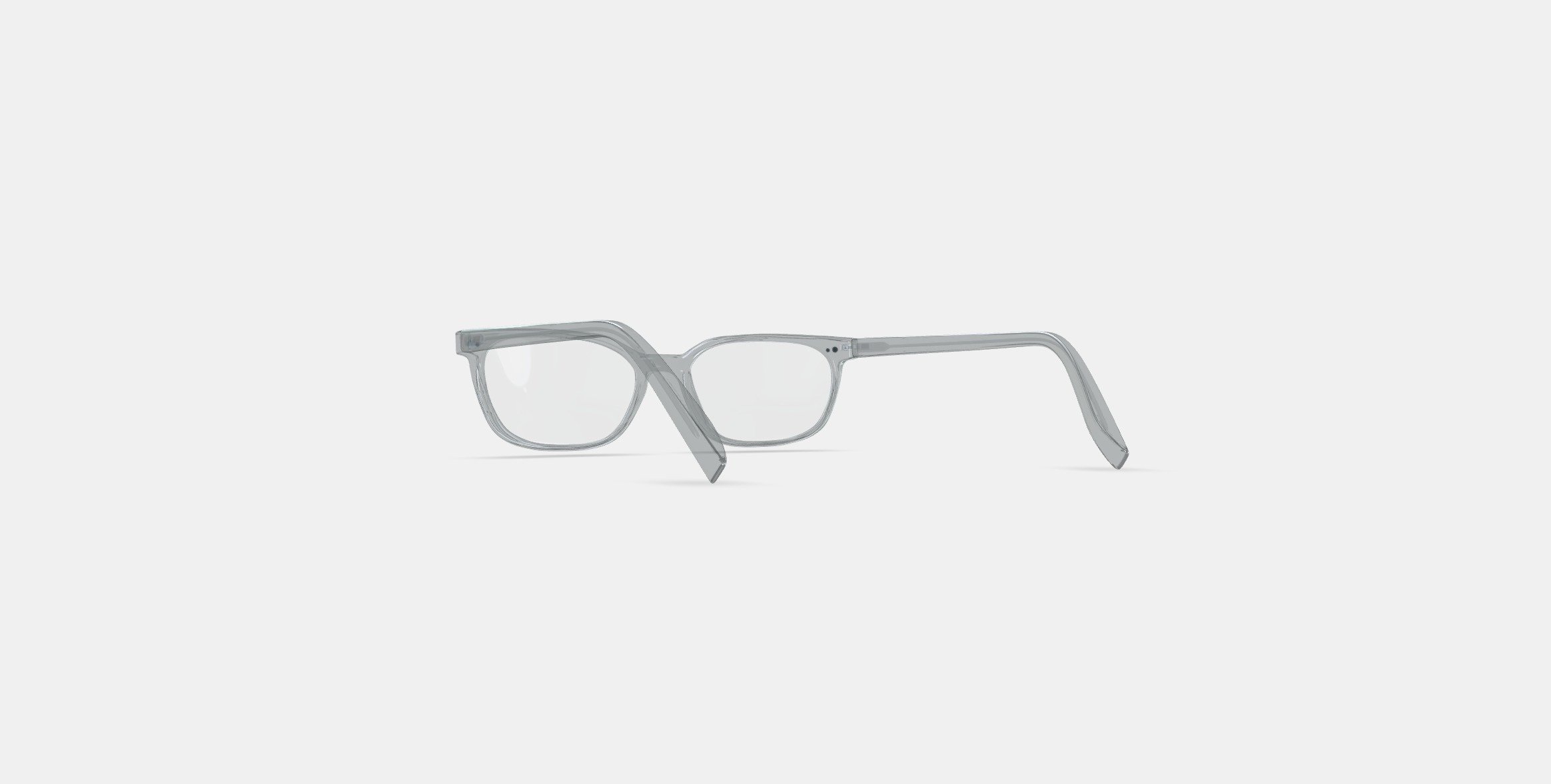 Lawrence Eyeglasses in Sea Glass Grey 3D model_16
