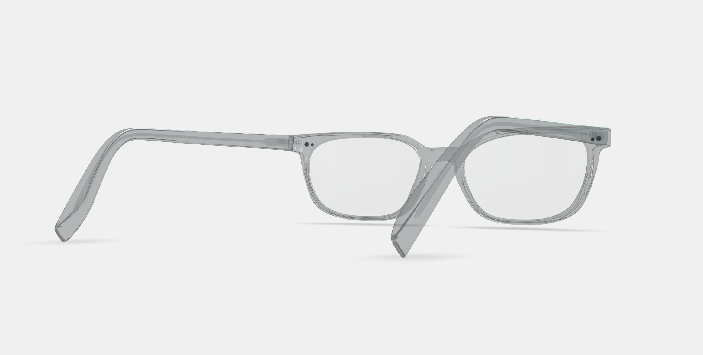Lawrence Eyeglasses in Sea Glass Grey 3D model_7
