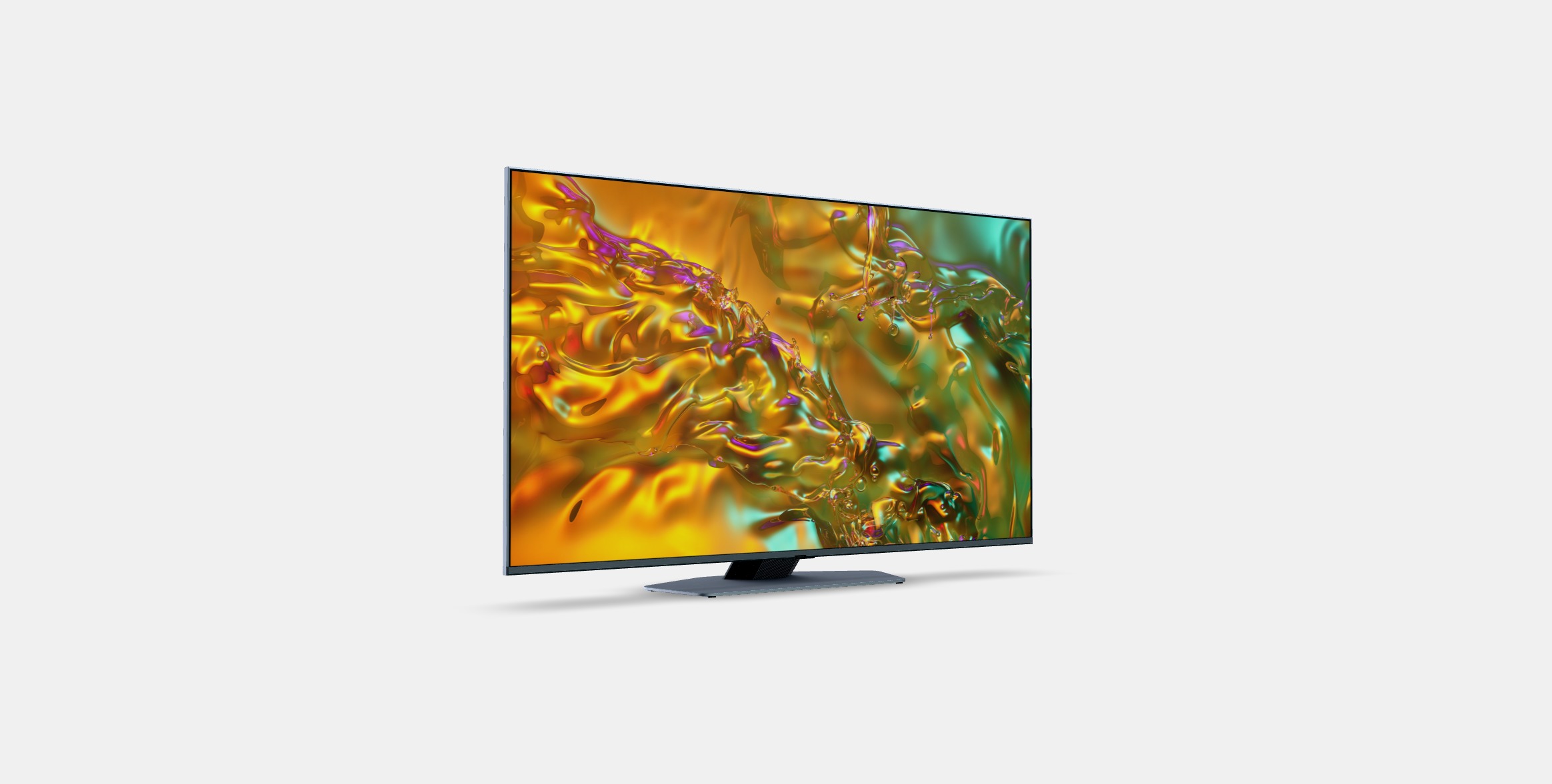2024 65 Q80D Q80D QLED 4K HDR Smart TV Low-poly 3D model_2