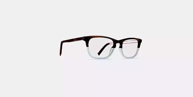 Welty Low Bridge Fit Eyeglasses in Eastern Bluebird Fade