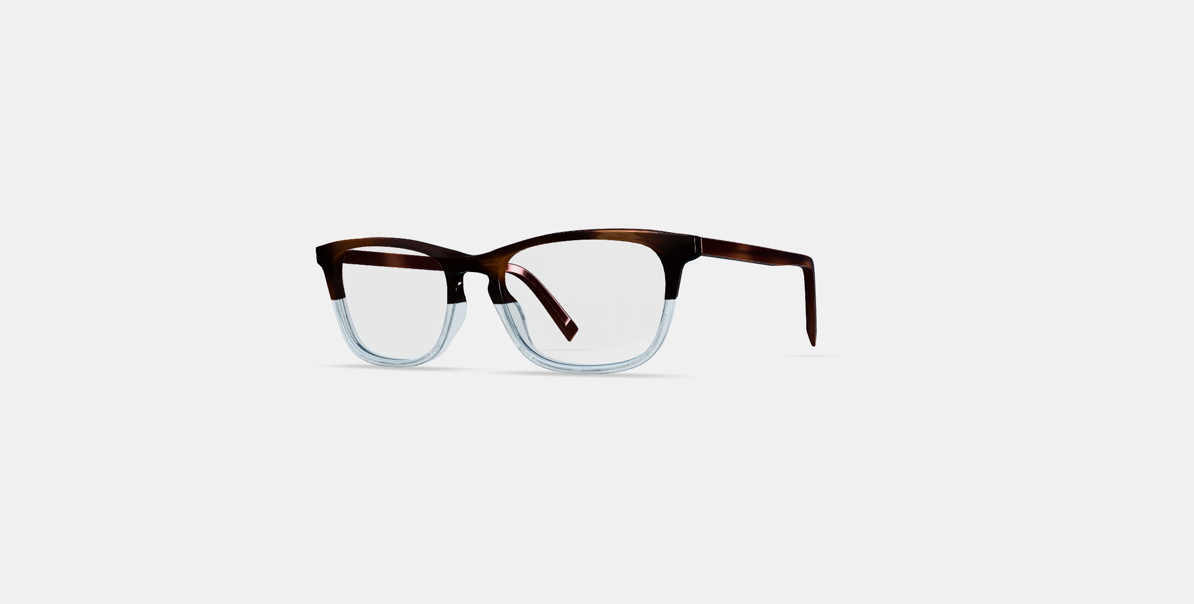 Welty Low Bridge Fit Eyeglasses in Eastern Bluebird Fade 3D model_11