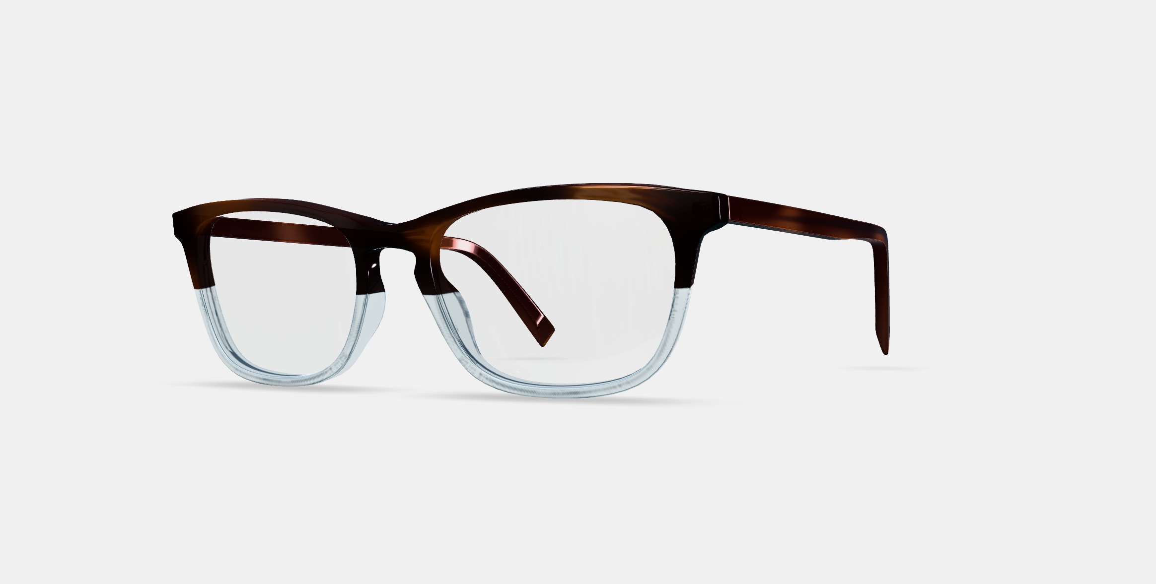 Welty Low Bridge Fit Eyeglasses in Eastern Bluebird Fade 3D model_13