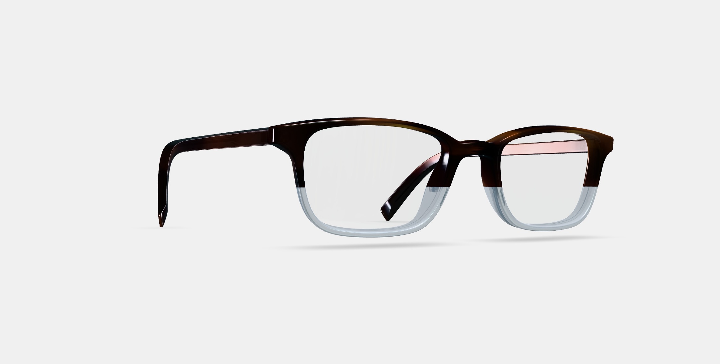 Oliver Low Bridge Fit Eyeglasses in Eastern Bluebird Fade 3D model_9