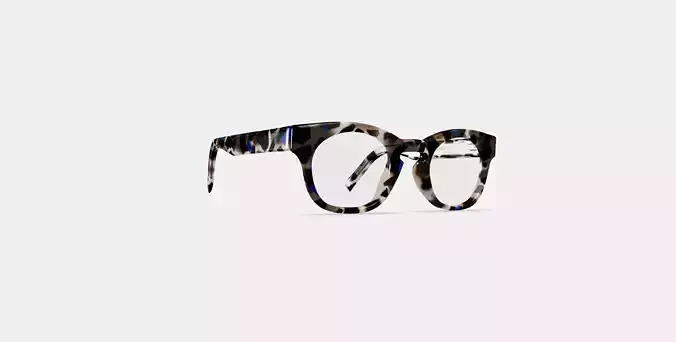 Kimball Low Bridge Fit Eyeglasses in Tanzanite Tortoise
