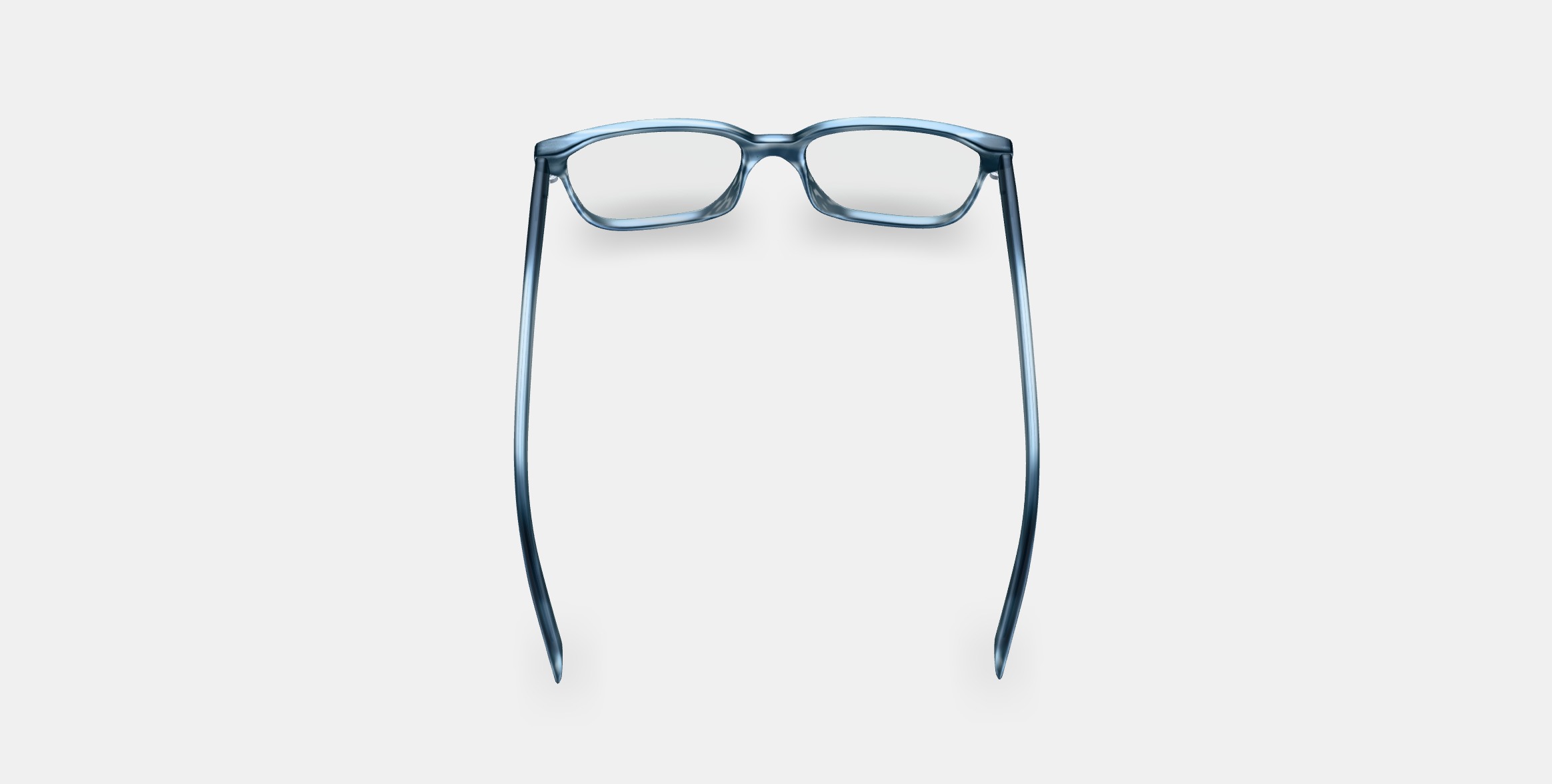 Hayden Low Bridge Fit Eyeglasses in Striped Pacific 3D model_3