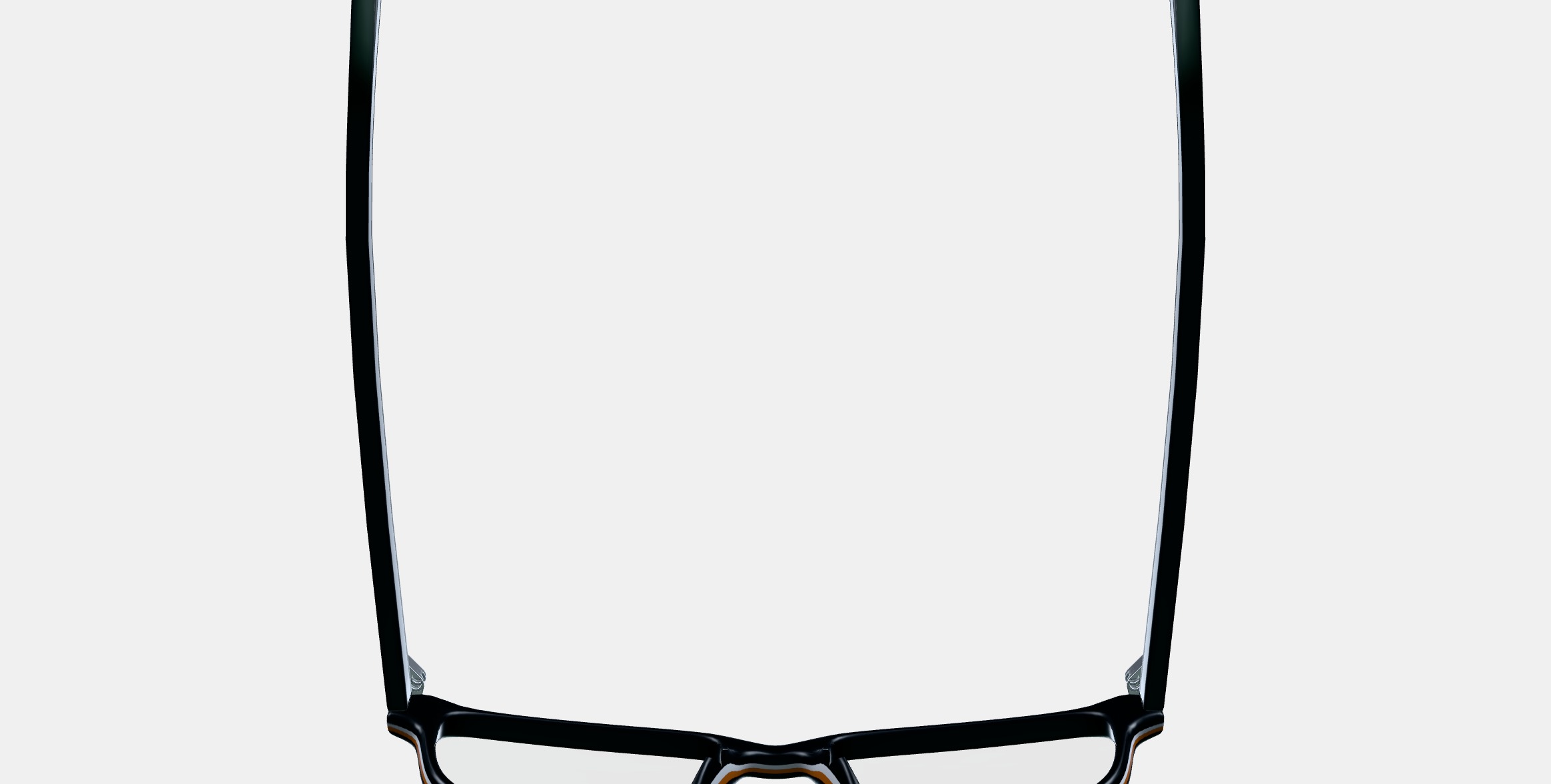Wilkie Low Bridge Fit Eyeglasses in Black Matte Eclipse 3D model_8