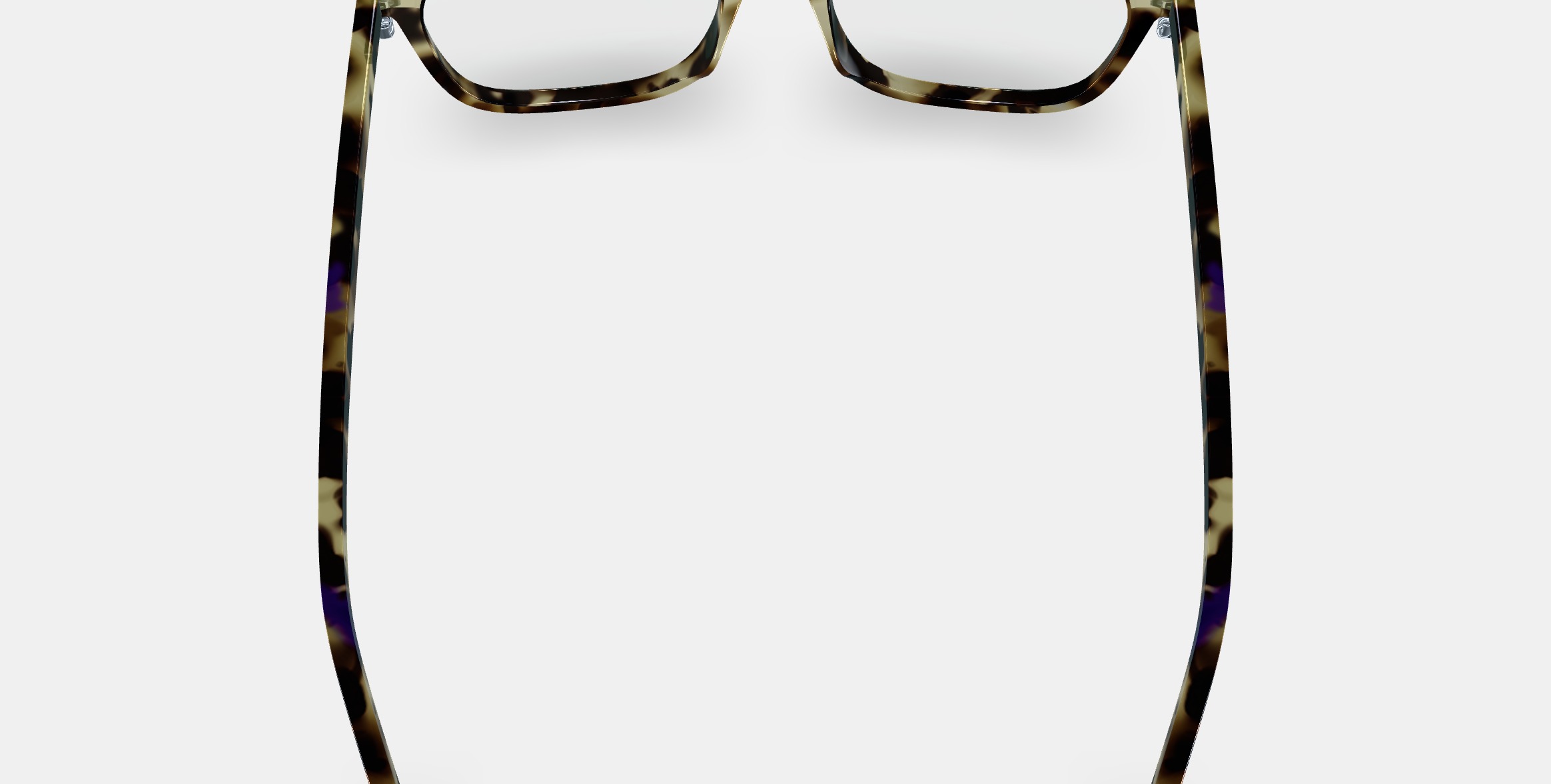 Welty Low Bridge Fit Eyeglasses in Violet Magnolia 3D model_4