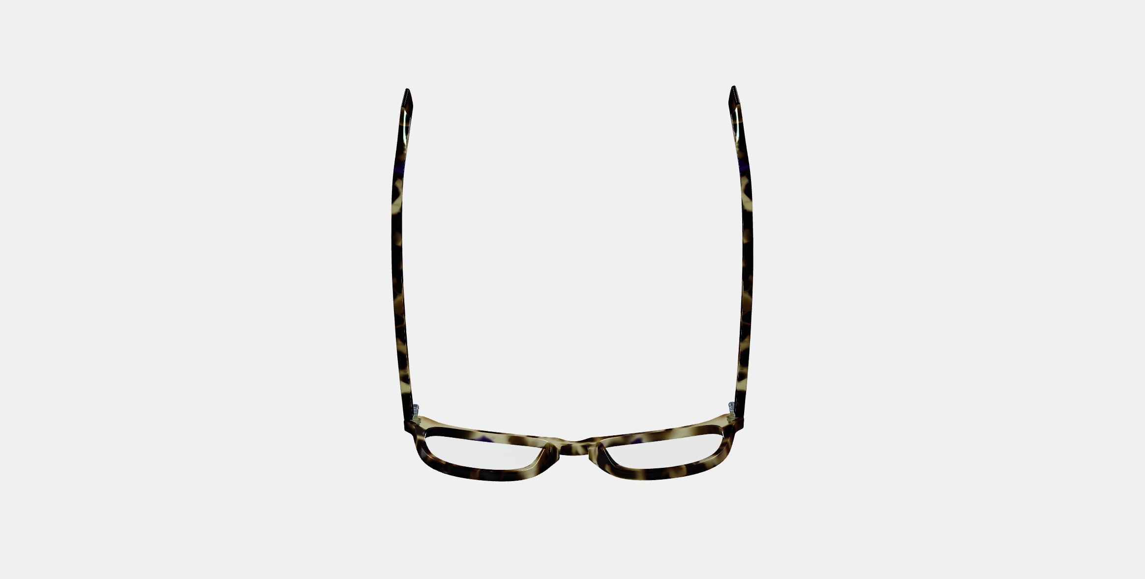 Welty Low Bridge Fit Eyeglasses in Violet Magnolia 3D model_7