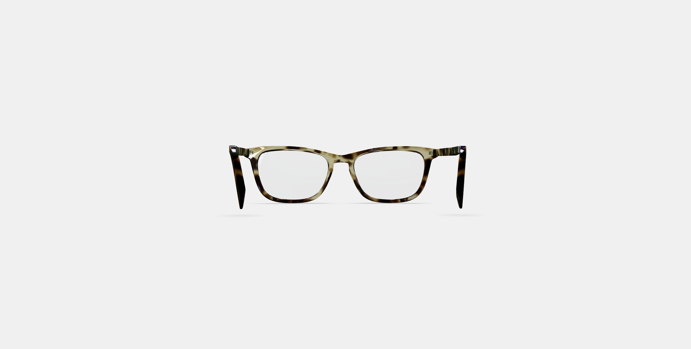 Welty Low Bridge Fit Eyeglasses in Violet Magnolia 3D model_14