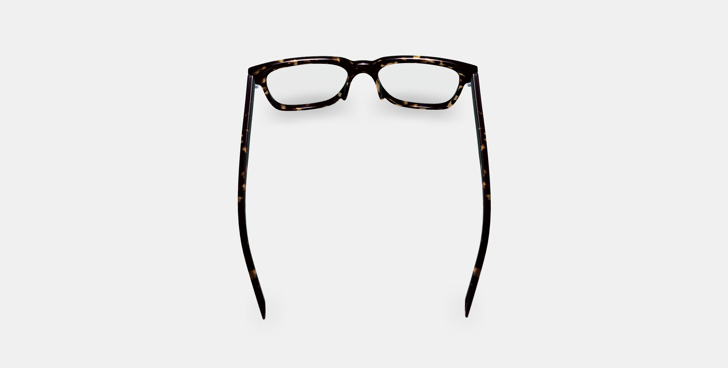 Chamberlain Low Bridge Fit Eyeglasses in Whiskey Tortoise 3D model_3