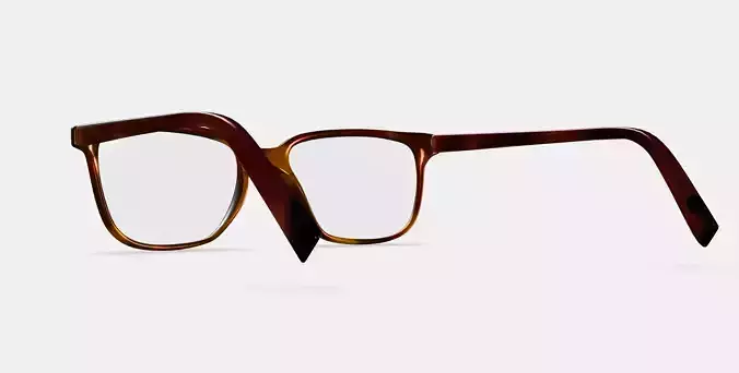 Hayden Low Bridge Fit Eyeglasses in Rye Tortoise