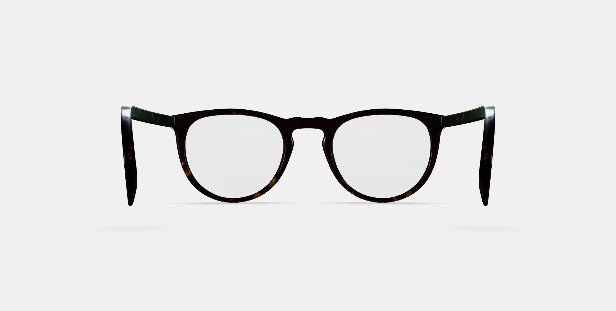 Haskell Low Bridge Fit Eyeglasses in Whiskey Tortoise 3D model_15