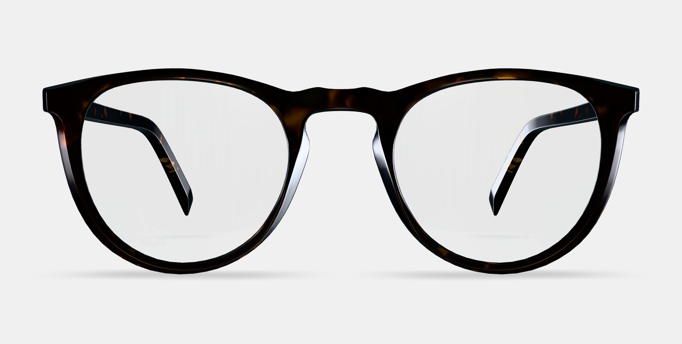 Haskell Low Bridge Fit Eyeglasses in Whiskey Tortoise 3D model_11