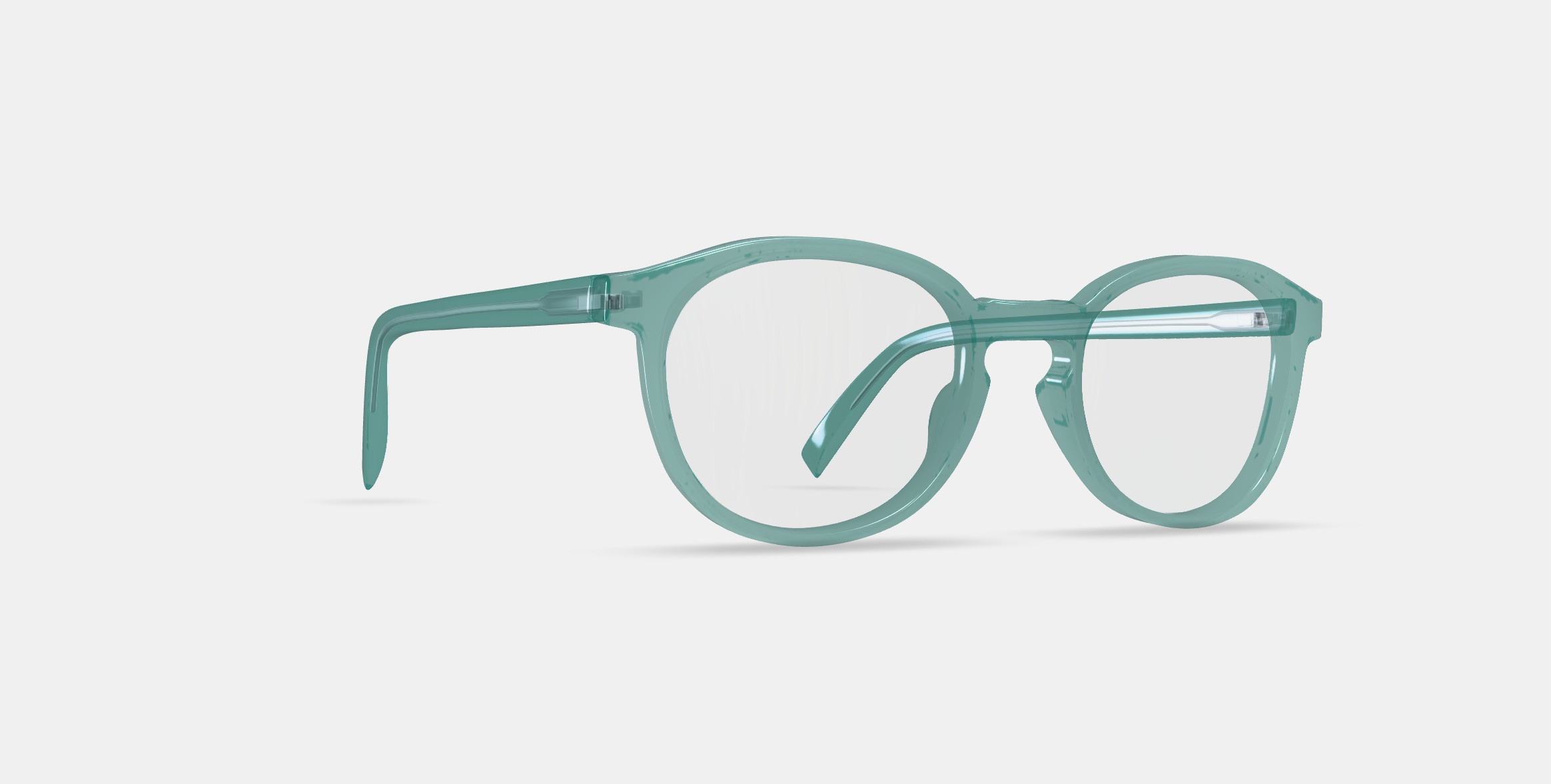 Anselm Eyeglasses in Viridian 3D model_9