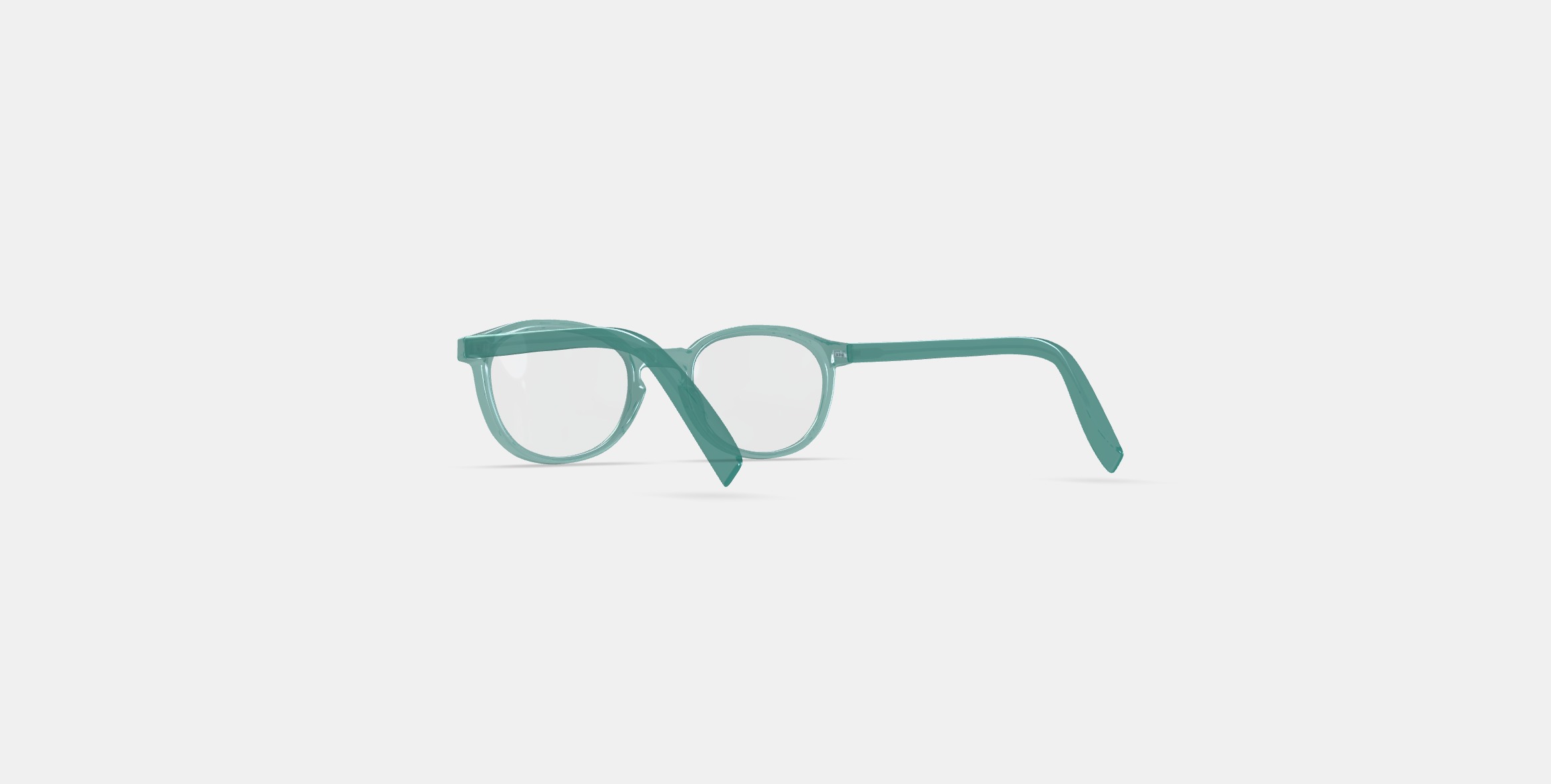 Anselm Eyeglasses in Viridian 3D model_16