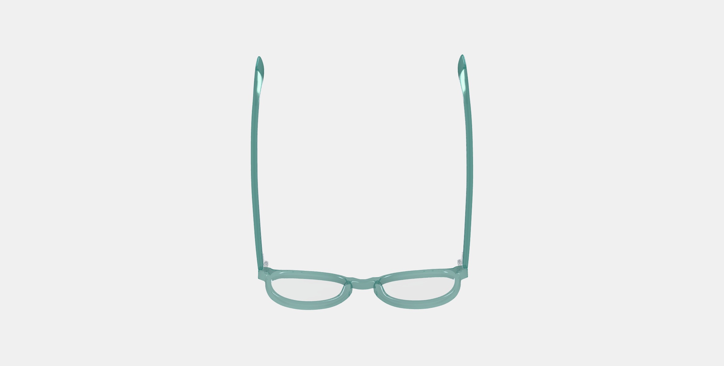 Anselm Eyeglasses in Viridian 3D model_7