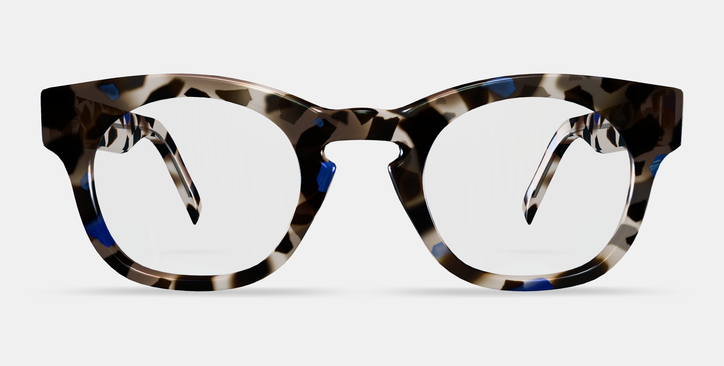 Kimball Eyeglasses in Tanzanite Tortoise 3D model_11