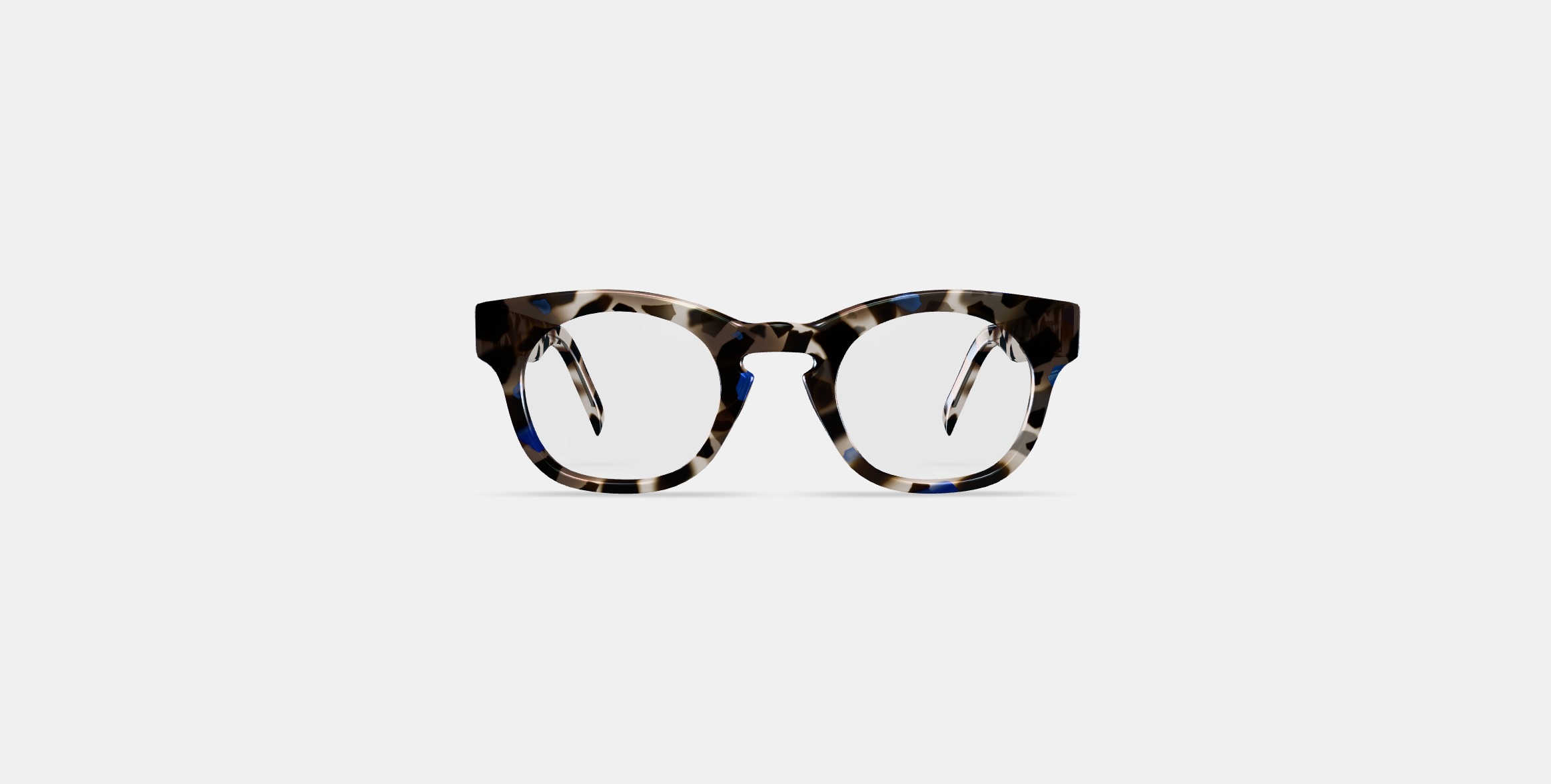 Kimball Eyeglasses in Tanzanite Tortoise 3D model_10