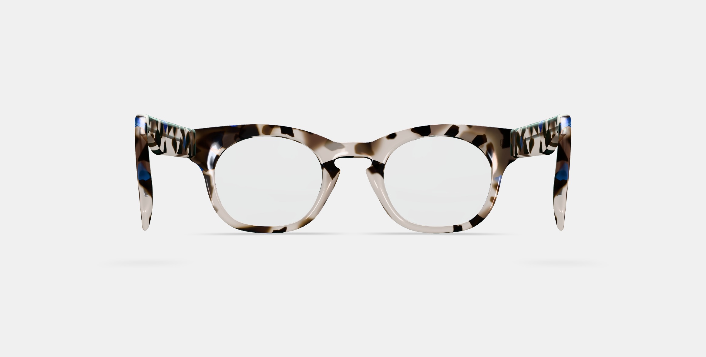 Kimball Eyeglasses in Tanzanite Tortoise 3D model_15