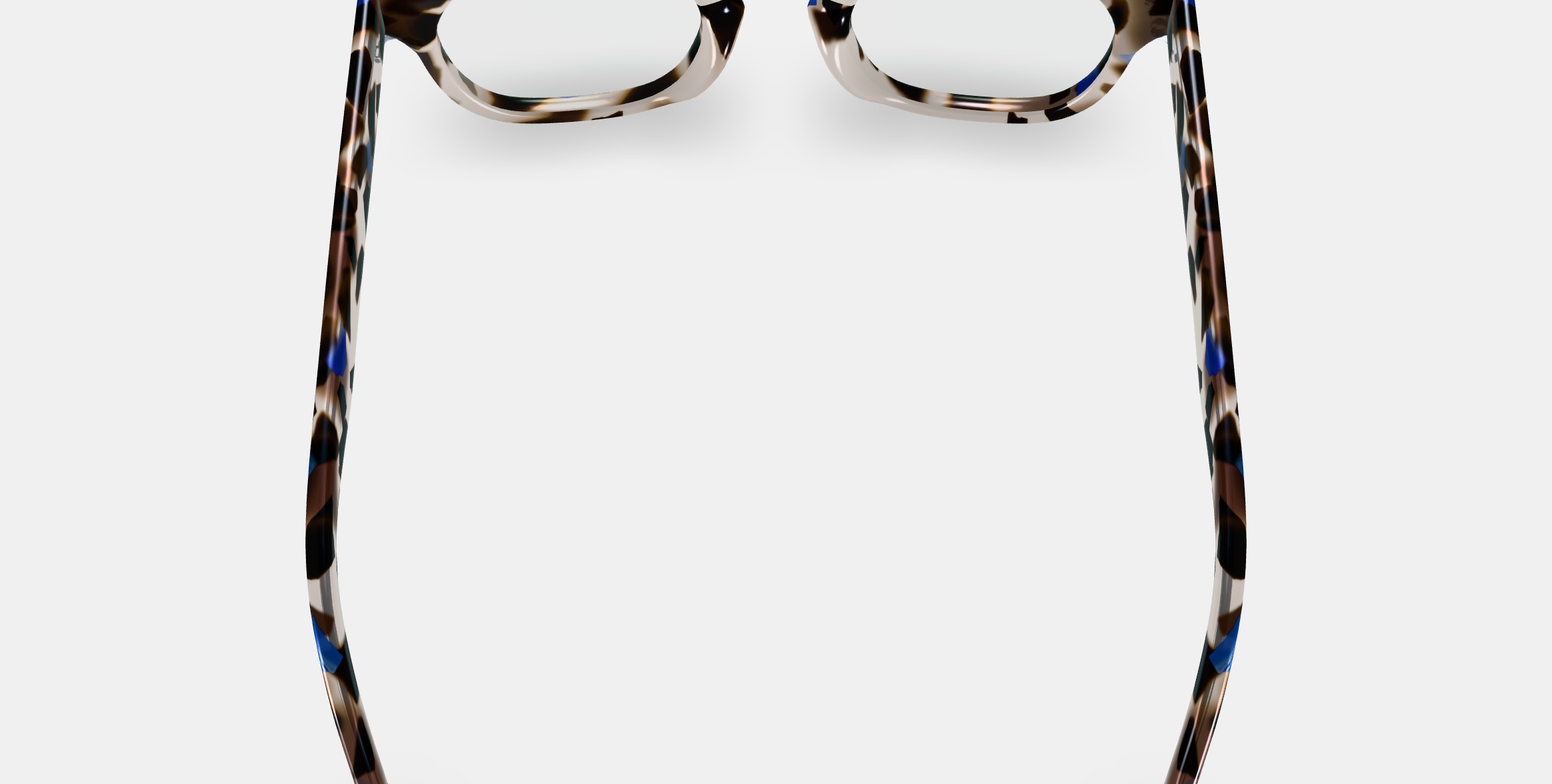 Kimball Eyeglasses in Tanzanite Tortoise 3D model_4