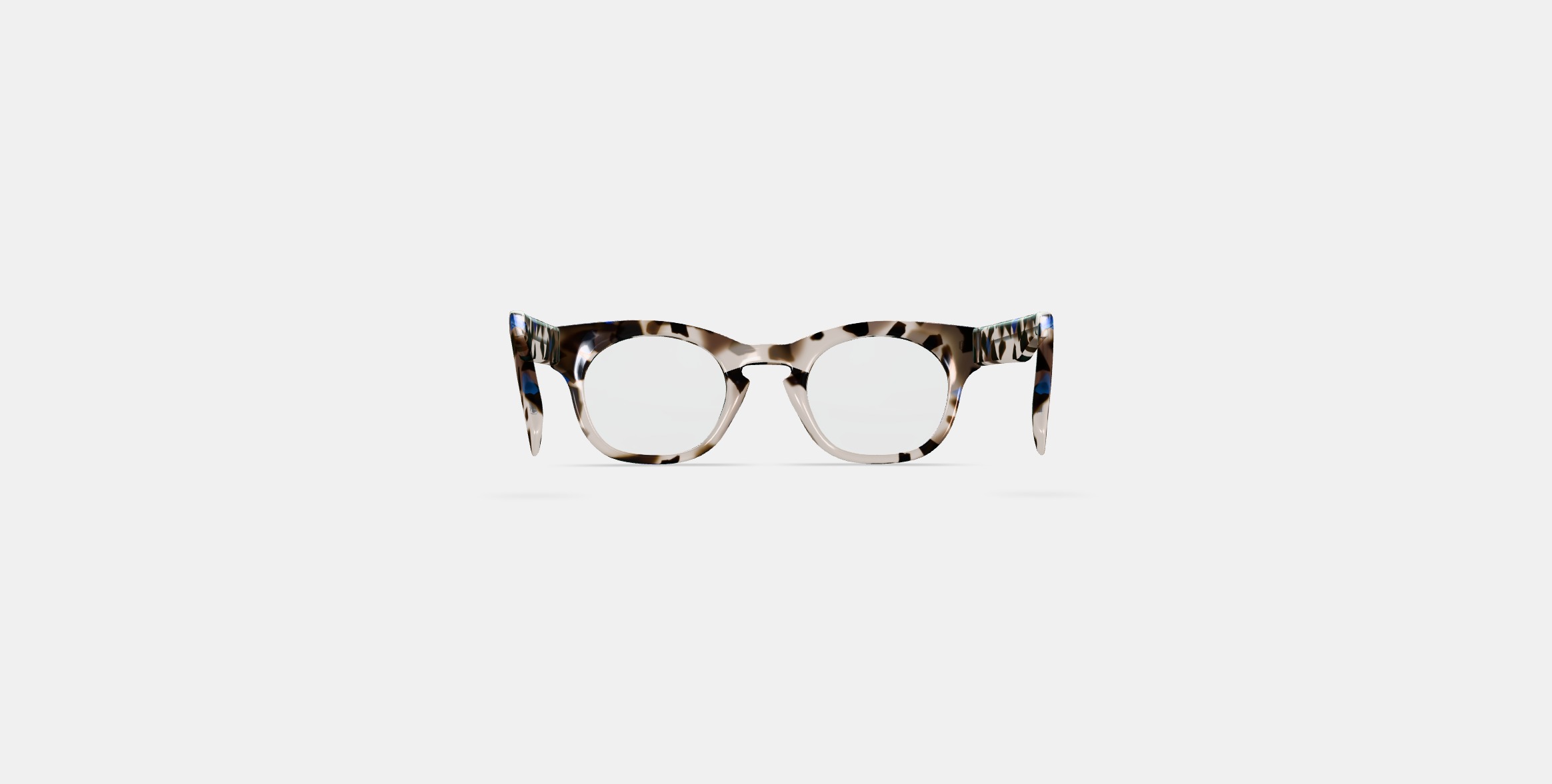 Kimball Eyeglasses in Tanzanite Tortoise 3D model_14