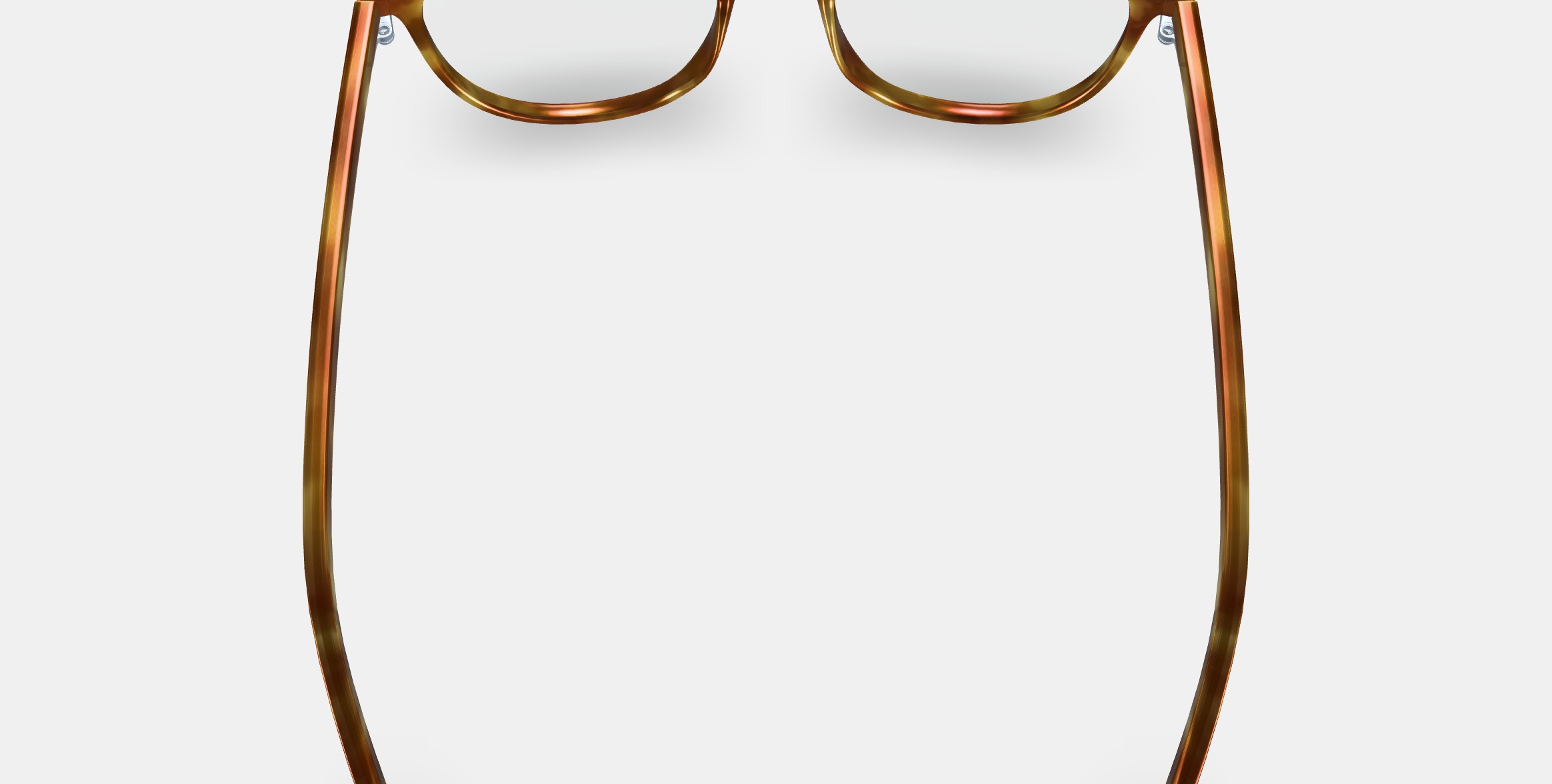 Butler Low Bridge Fit Eyeglasses in Butterscotch Tortoise 3D model_10