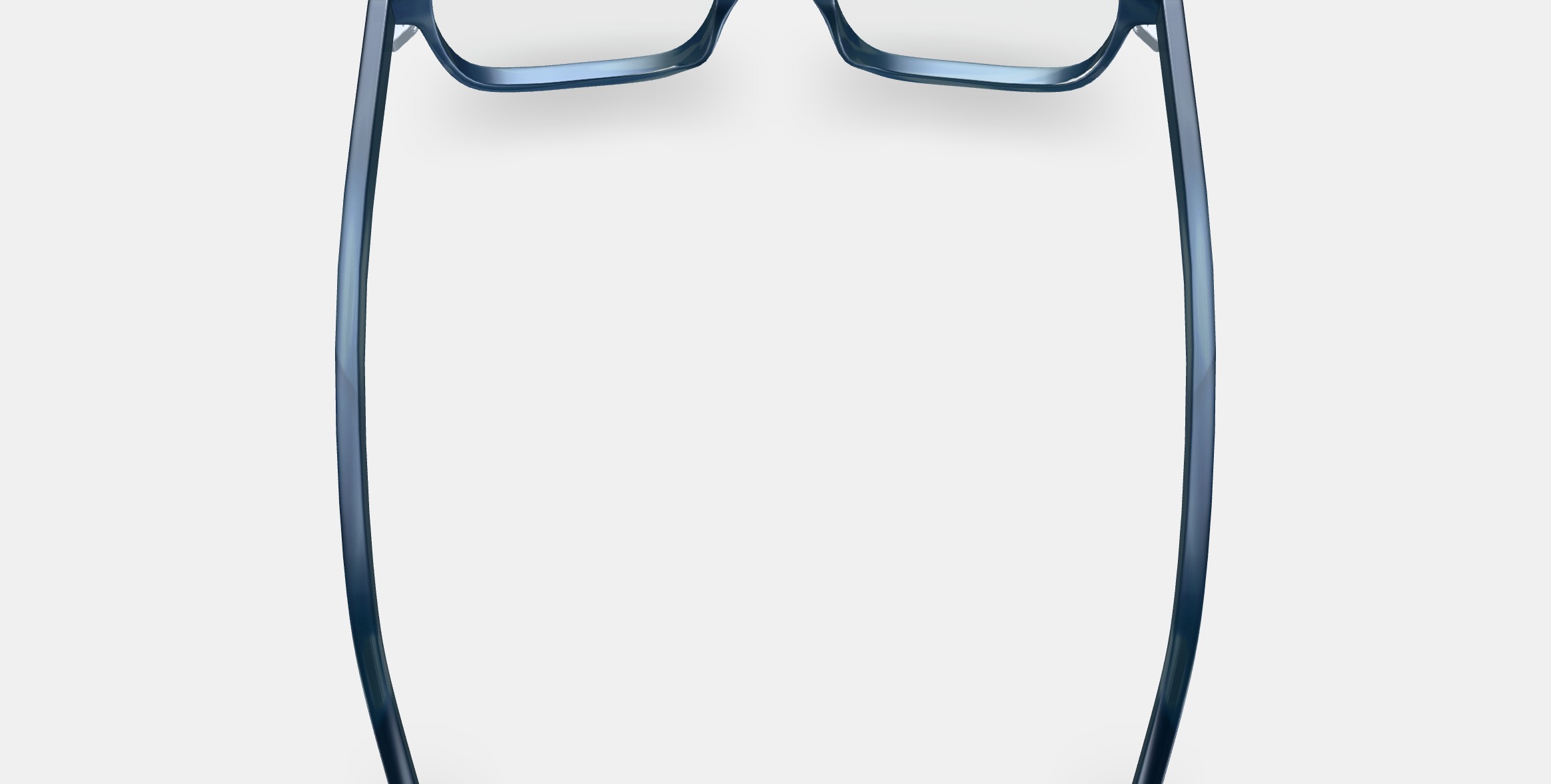 Hardy Eyeglasses in Striped Pacific 3D model_4