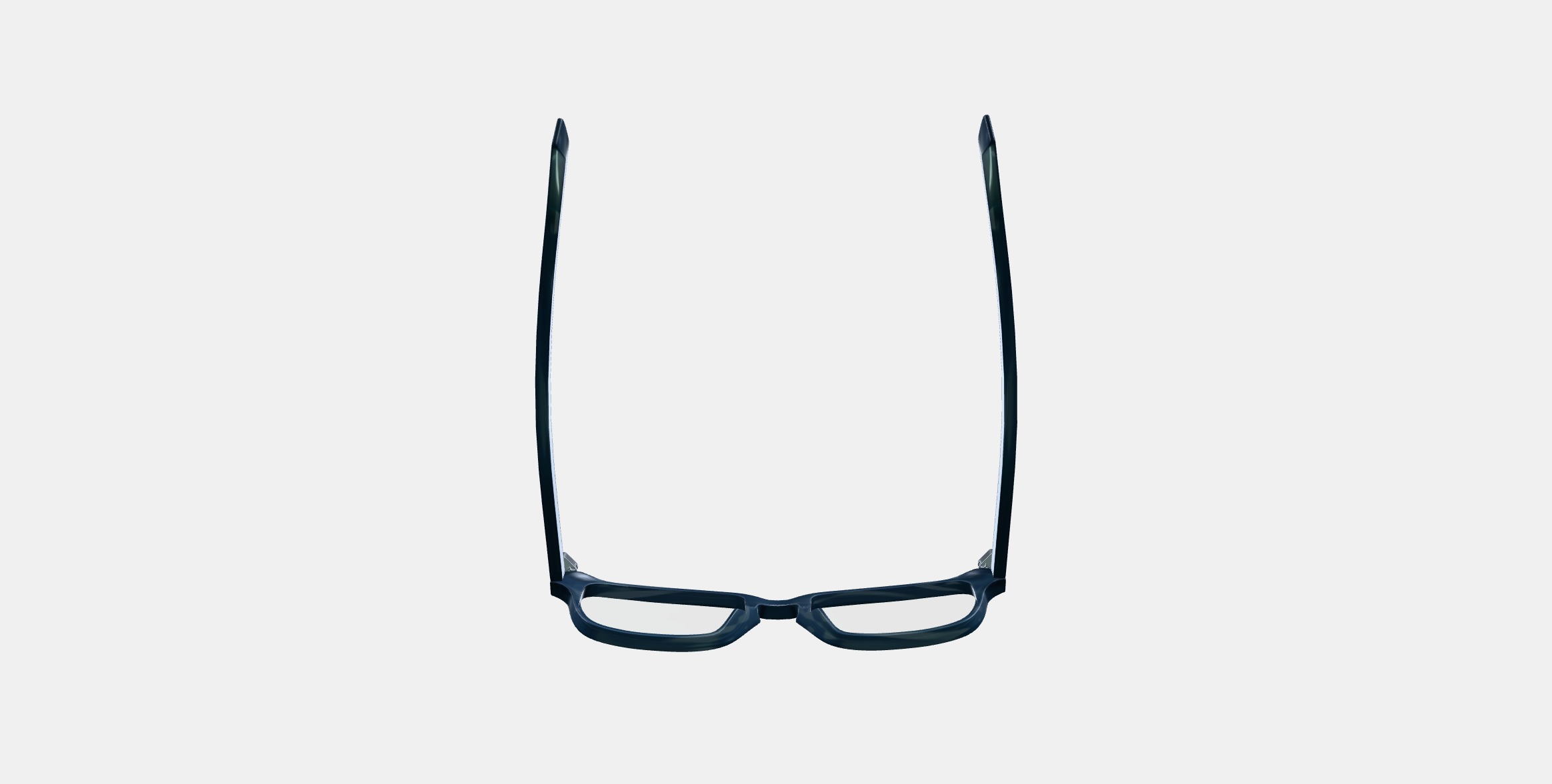 Hardy Eyeglasses in Striped Pacific 3D model_7