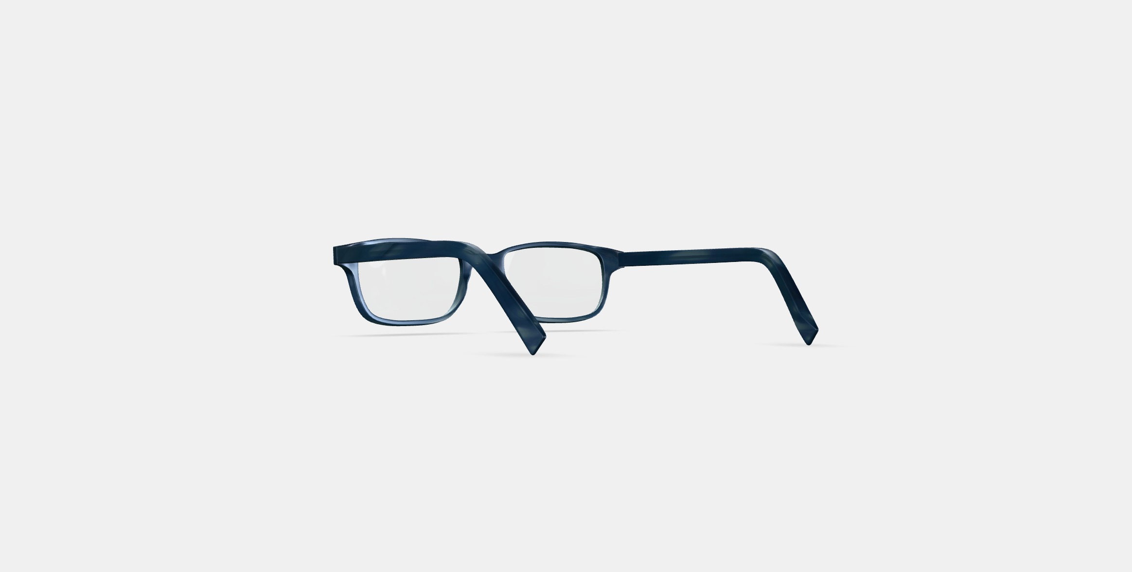 Hardy Eyeglasses in Striped Pacific 3D model_16
