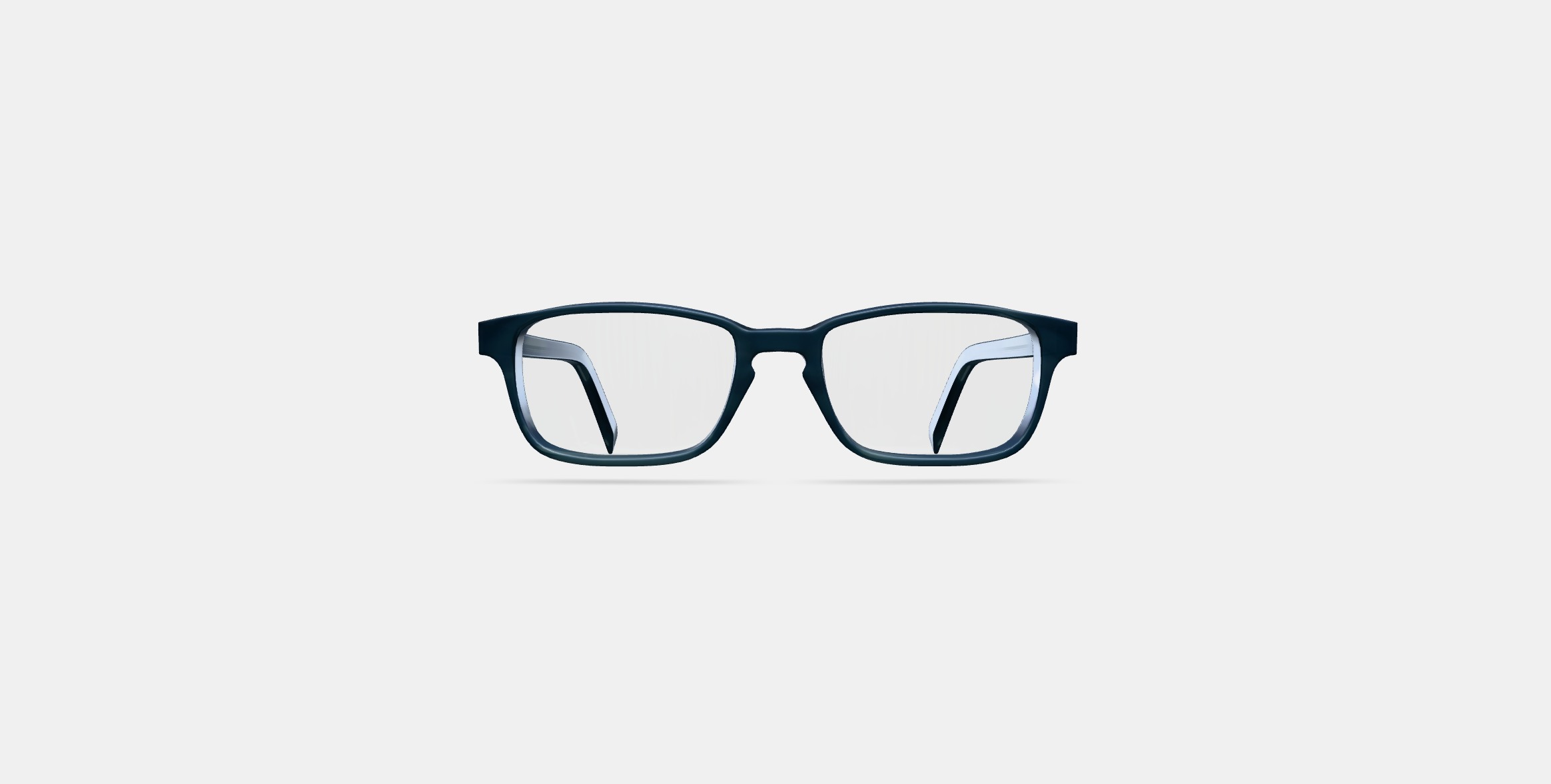 Hardy Eyeglasses in Striped Pacific 3D model_10